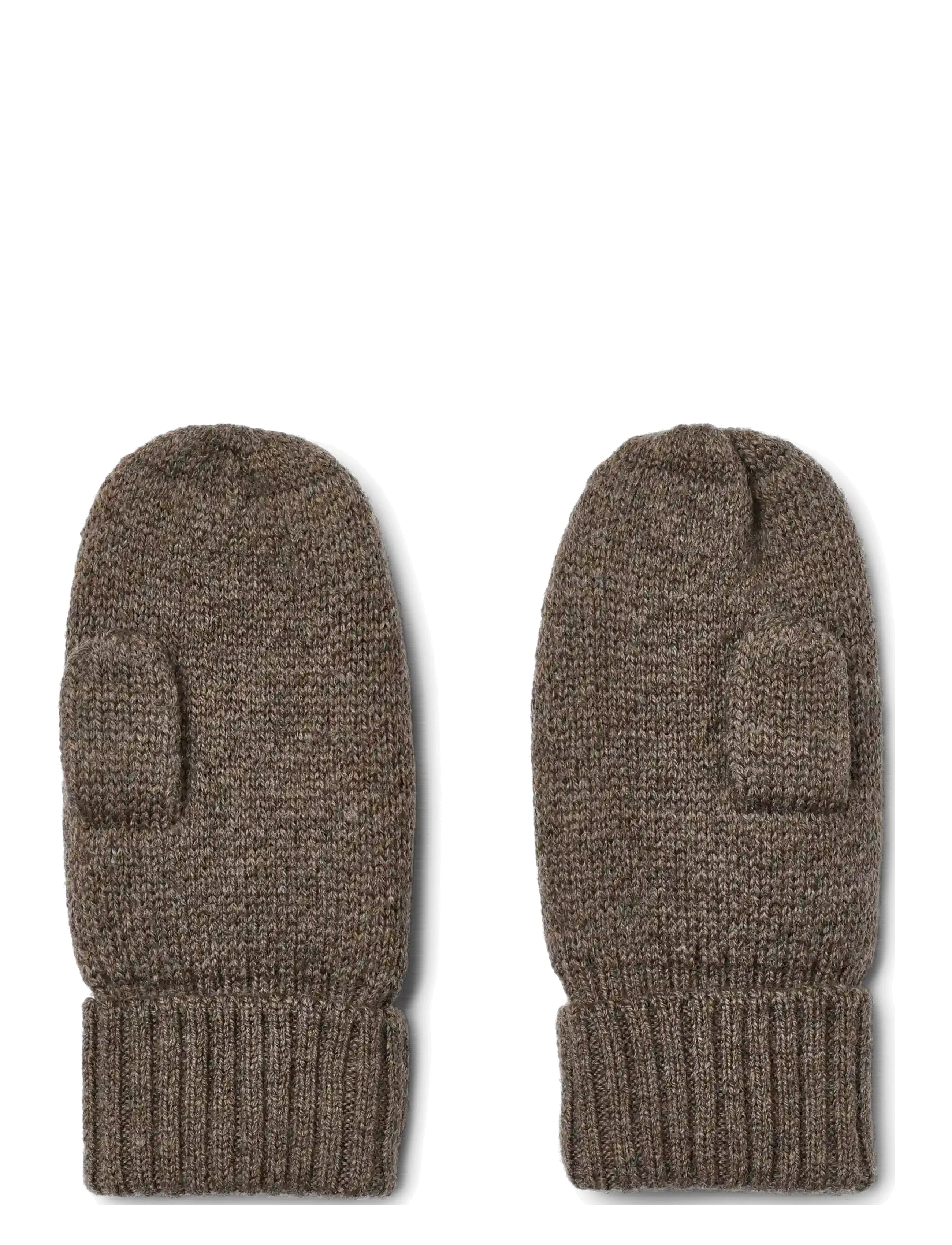 Wheat - Jacquard Mittens Towsi - handskar - dry soil - 1