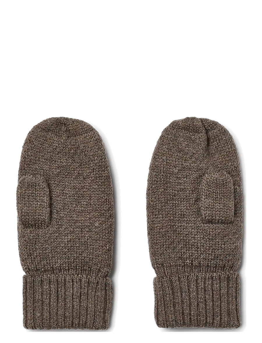 Wheat - Jacquard Mittens Towsi - handskar - dry soil - 1