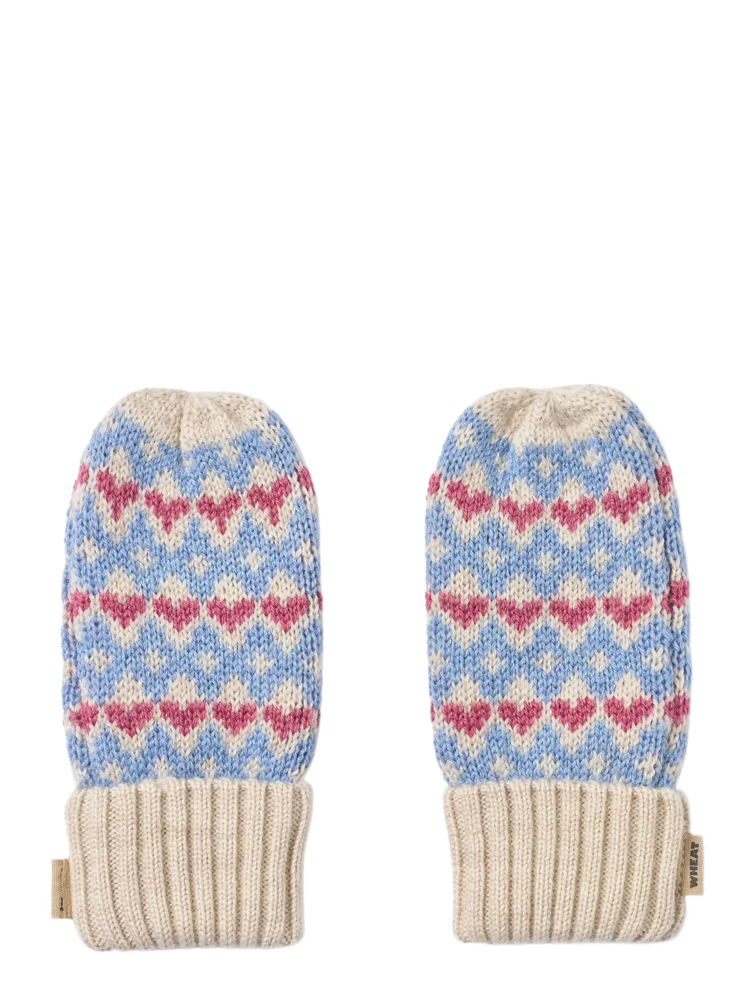 WHEAT Jacquard Handschuhe Haansi Patterned - L - Kinder