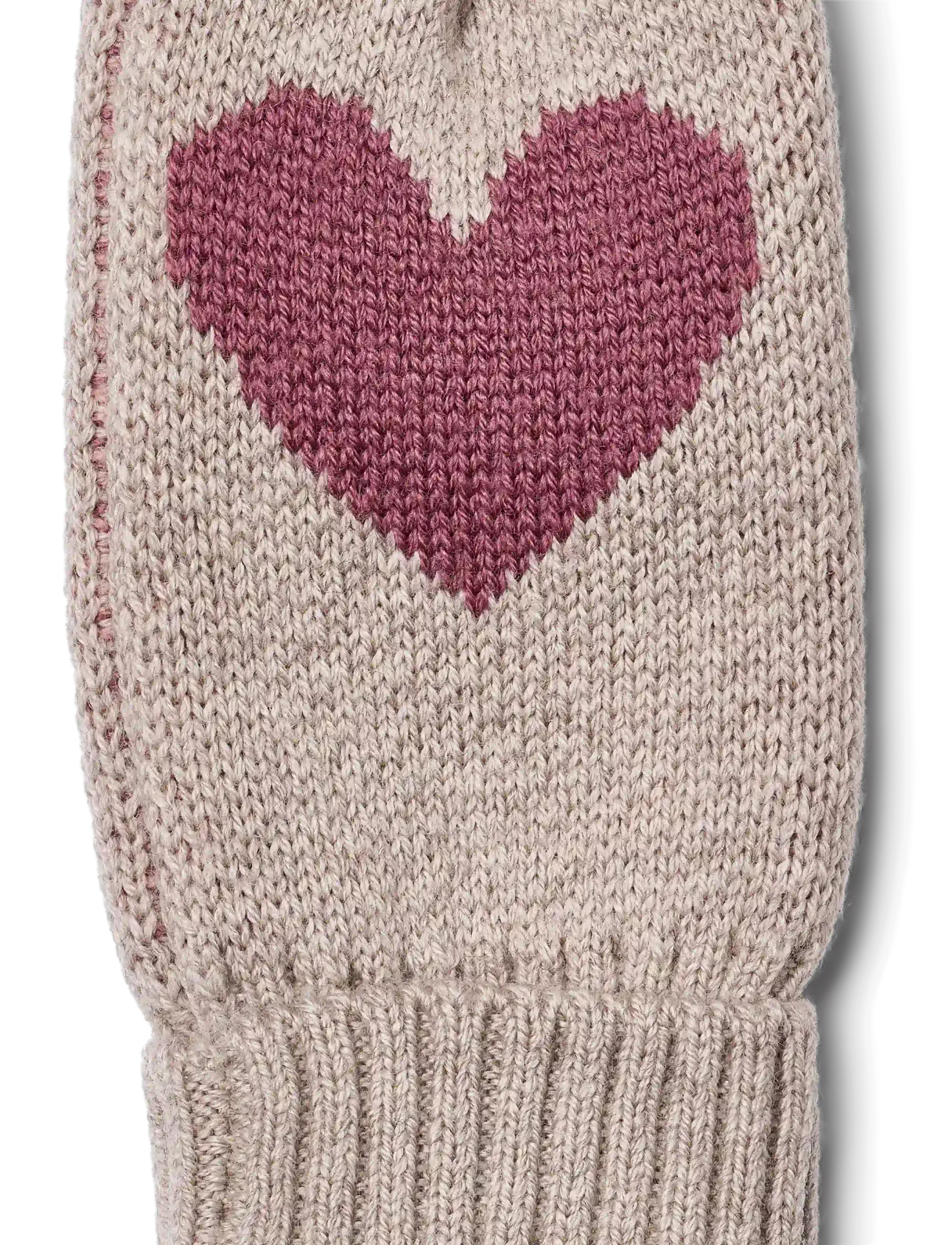 Wheat - Jacquard Mittens Haansi - kindad - pale lilac - 2