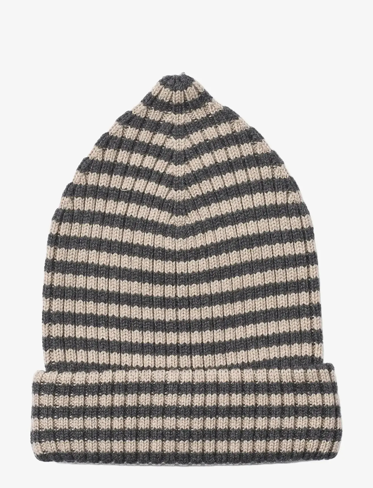 Wheat - Beanie Topper - accessoarer - charcoal melange - 0