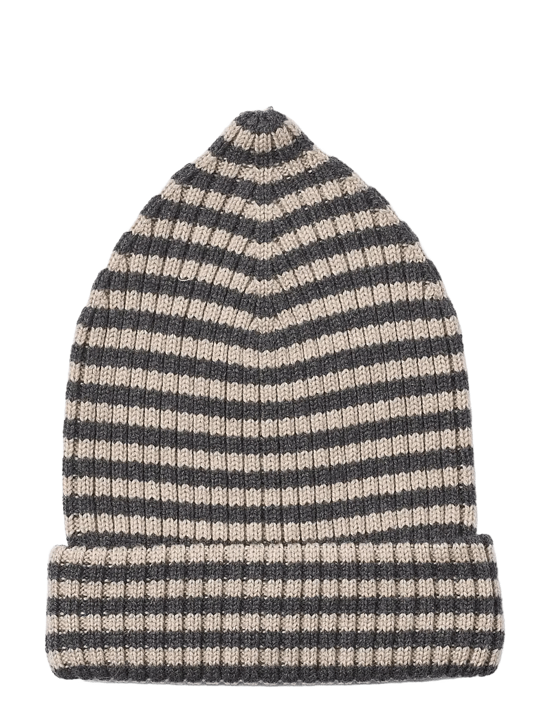 Wheat - Beanie Topper - beanies - charcoal melange - 1