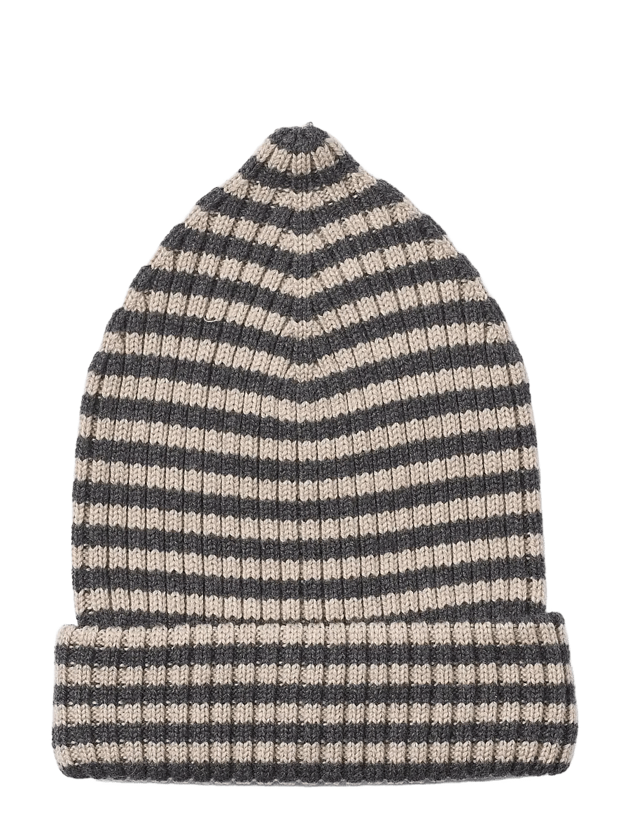 Wheat - Beanie Topper - beanies - charcoal melange - 1