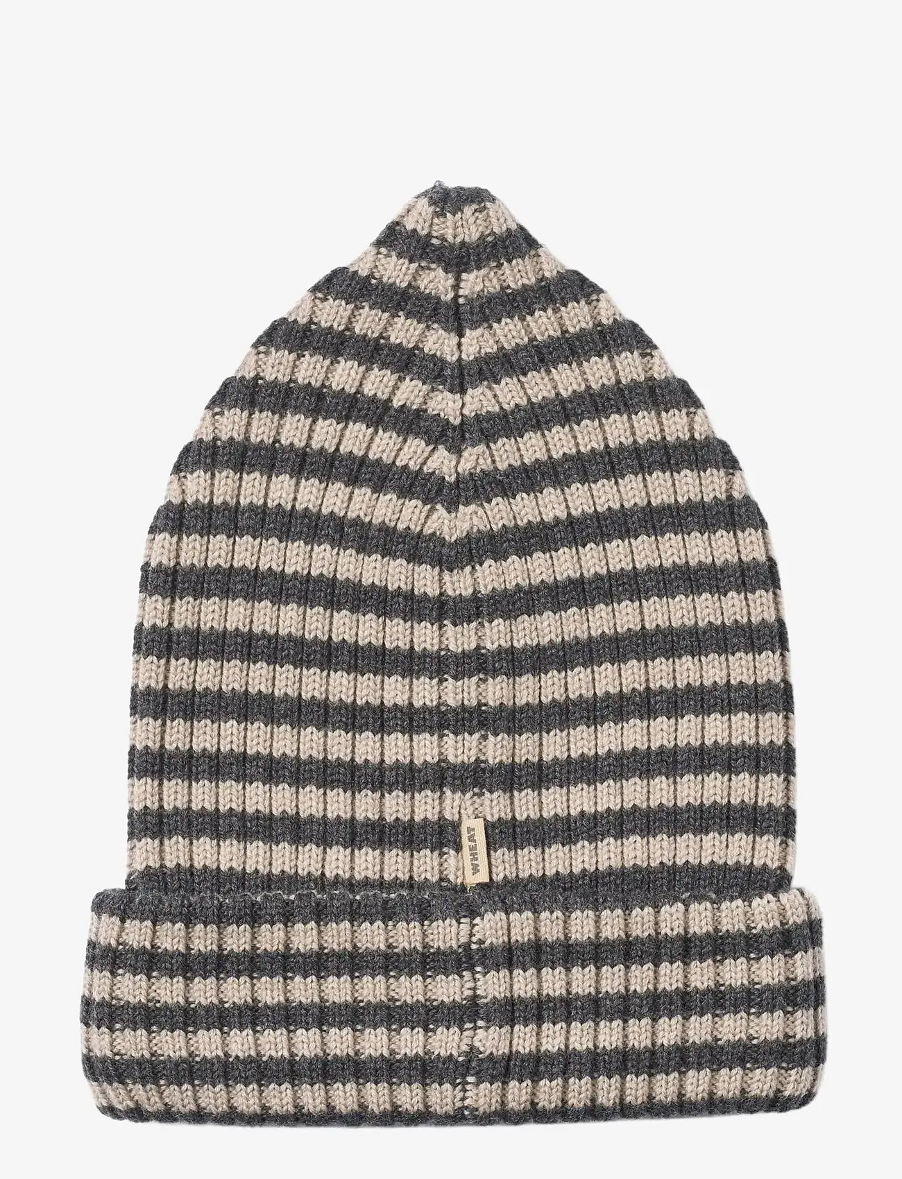 Wheat - Beanie Topper - accessoarer - charcoal melange - 1