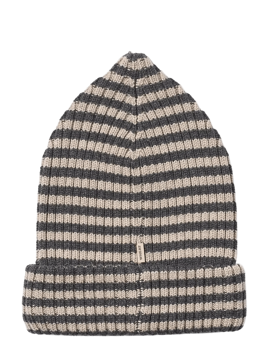Wheat - Beanie Topper - beanies - charcoal melange - 2