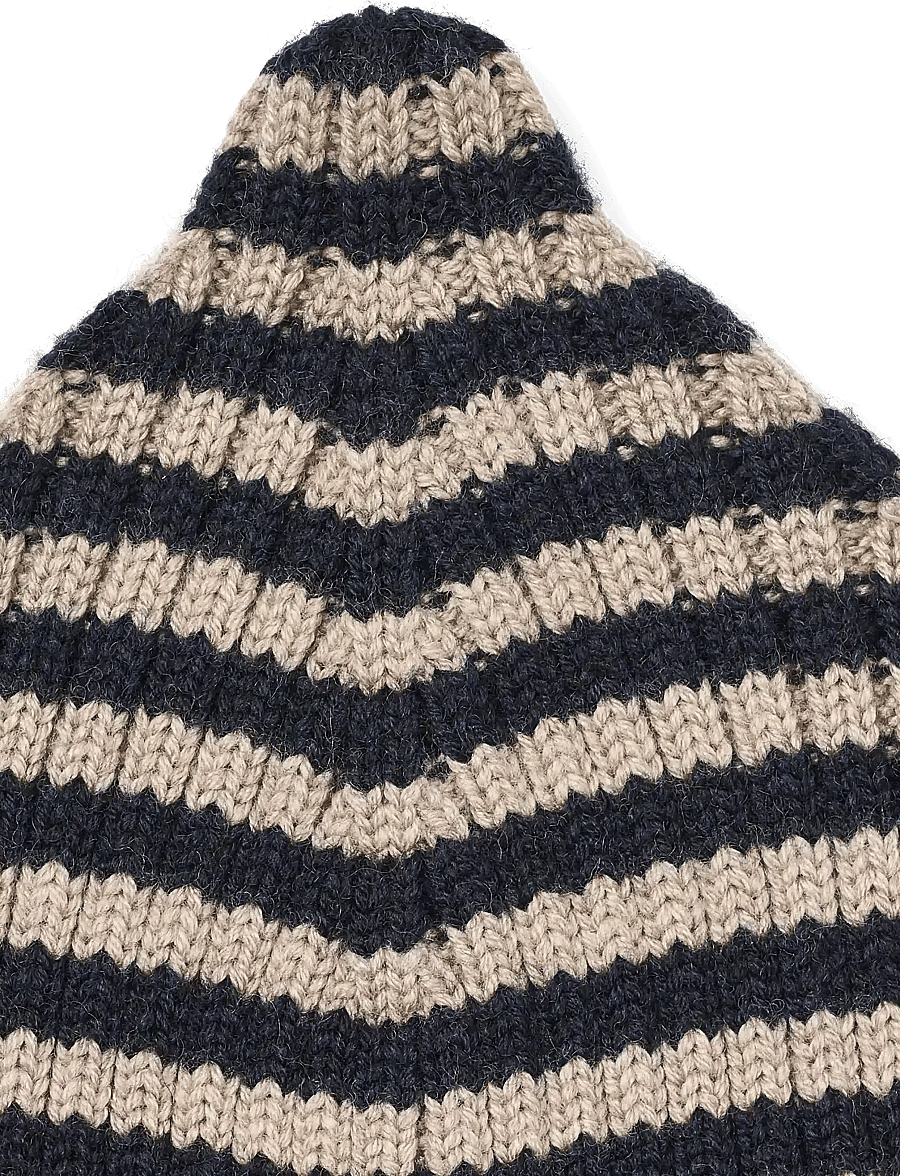 Wheat - Beanie Topper - beanies - navy - 2