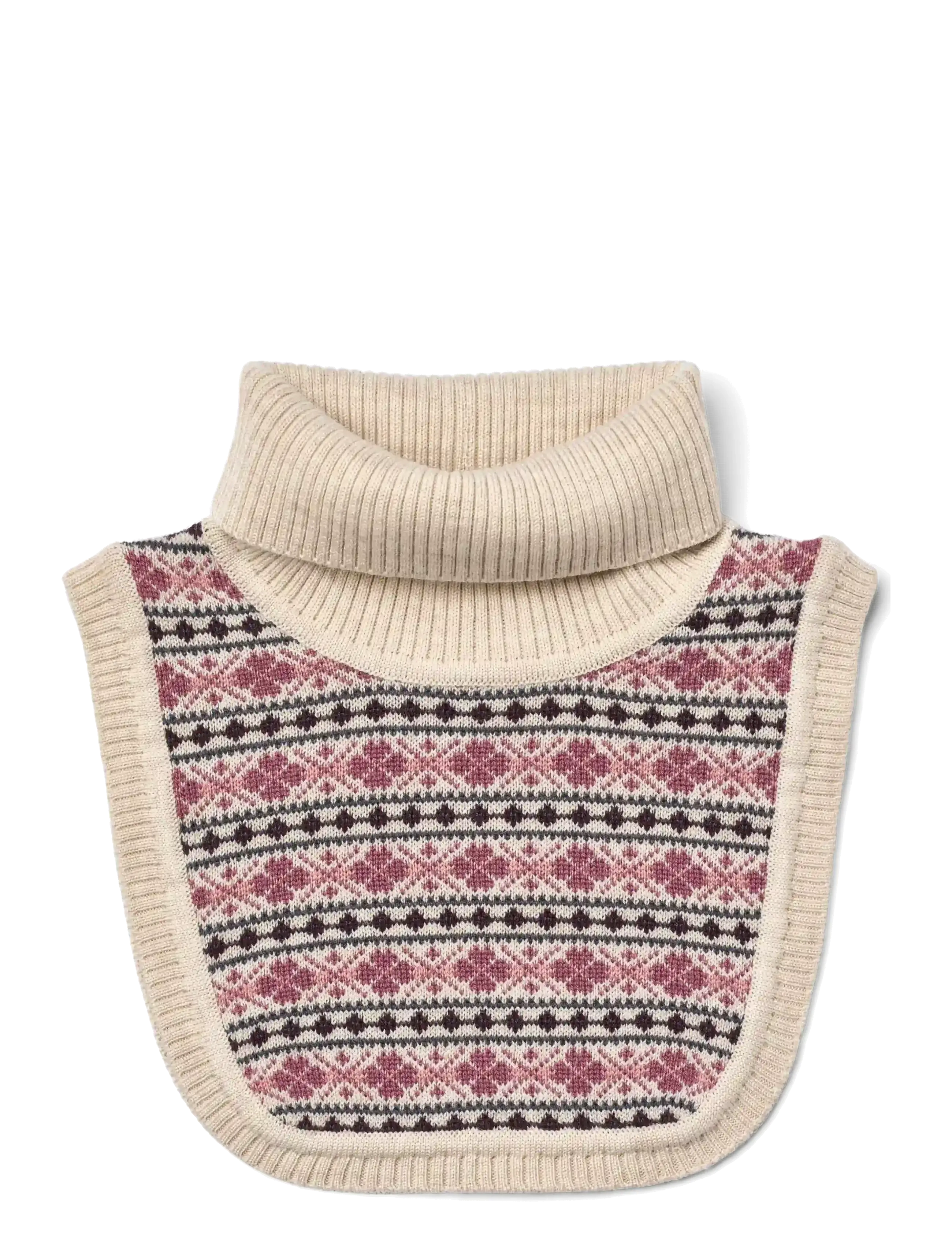 Wheat Jacquard Neckwarmer Majo - Lõbu välitingimustes - EGGSHELL / cream