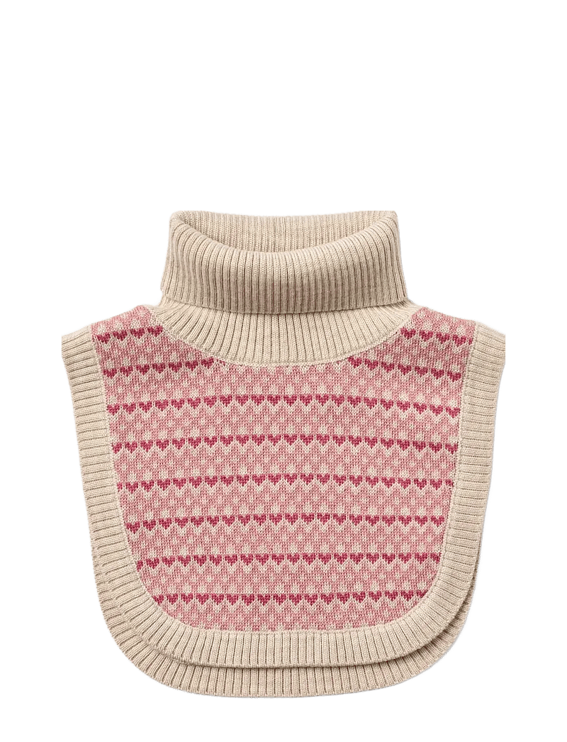Wheat - Jacquard Neckwarmer Majo - halswärmer - rose - 0