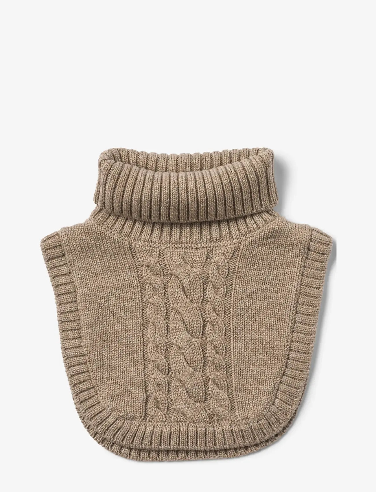 Wheat - Neckwarmer Softo - accessoires - grey camel melange - 1