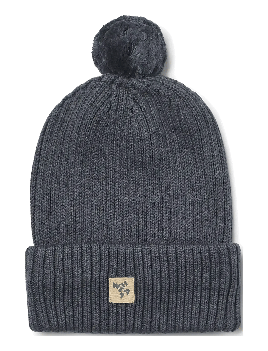 Wheat - Beanie Habar - wintermützen - greyblue - 1