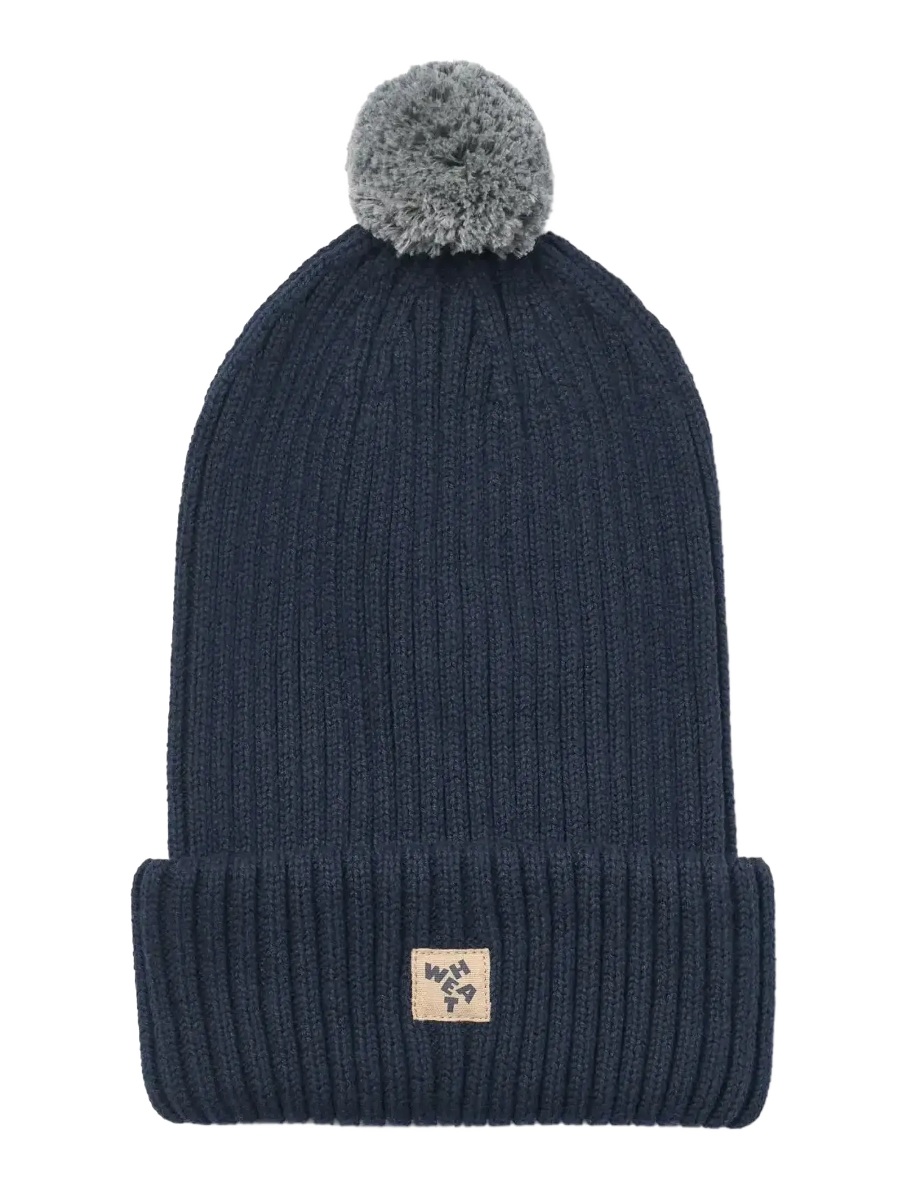 Wheat Beanie Habar - Accessoarer - INK MELANGE / navy