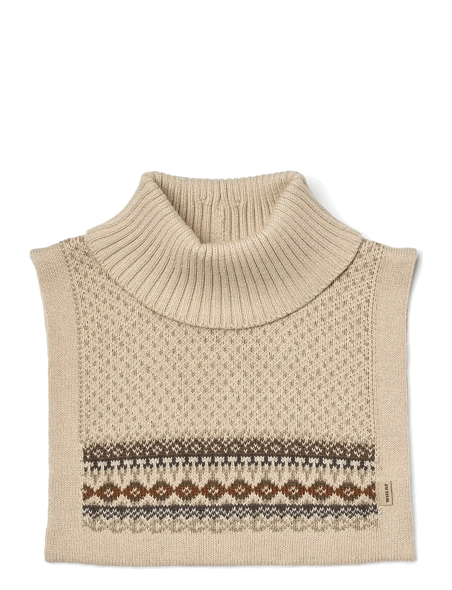 Wheat - Jacquard Neckwarmer Stoffe - halswärmer - brown - 0