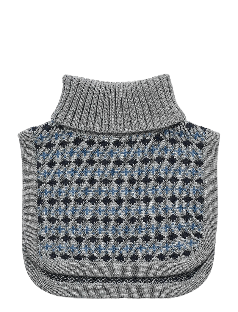 Wheat - Jacquard Neckwarmer Stoffe - halswärmer - grey melange - 0