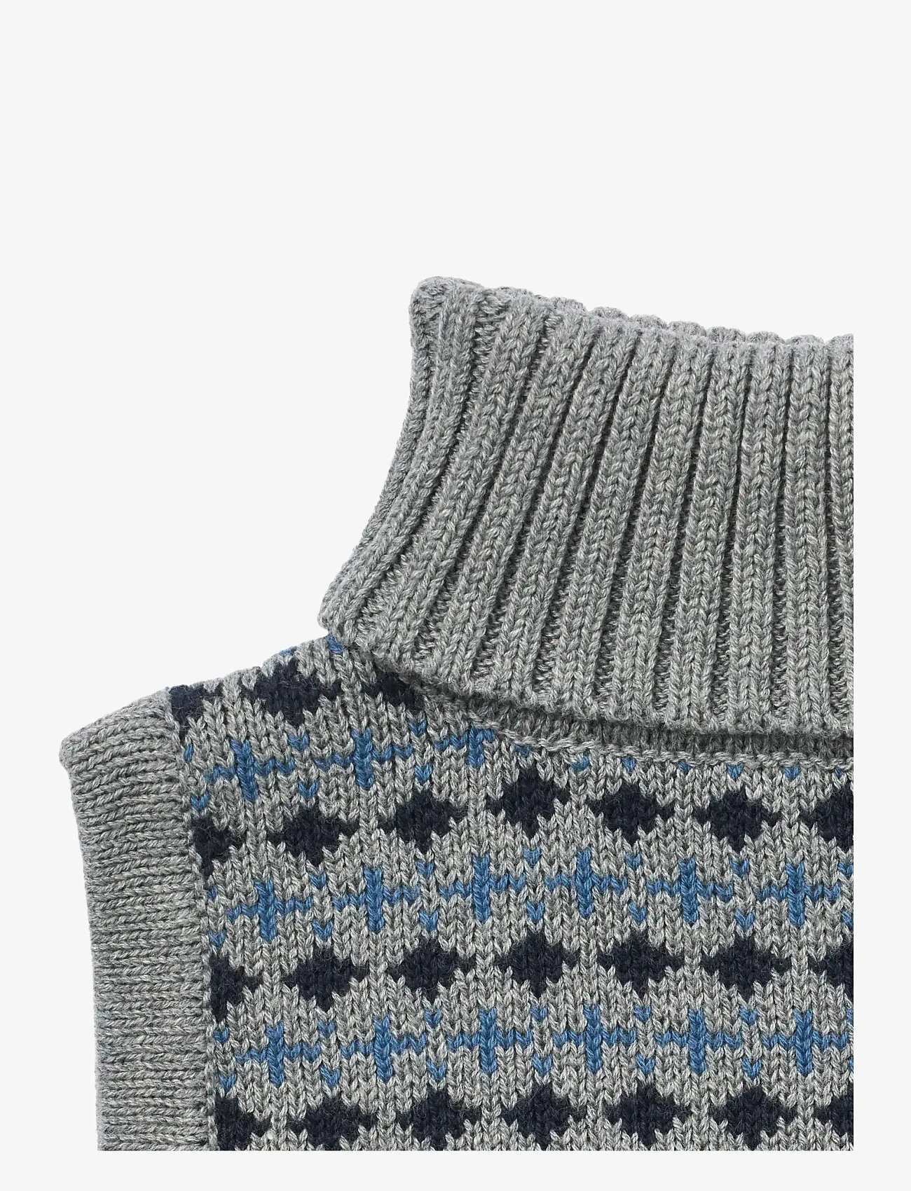 Wheat - Jacquard Neckwarmer Stoffe - madalaimad hinnad - grey melange - 1