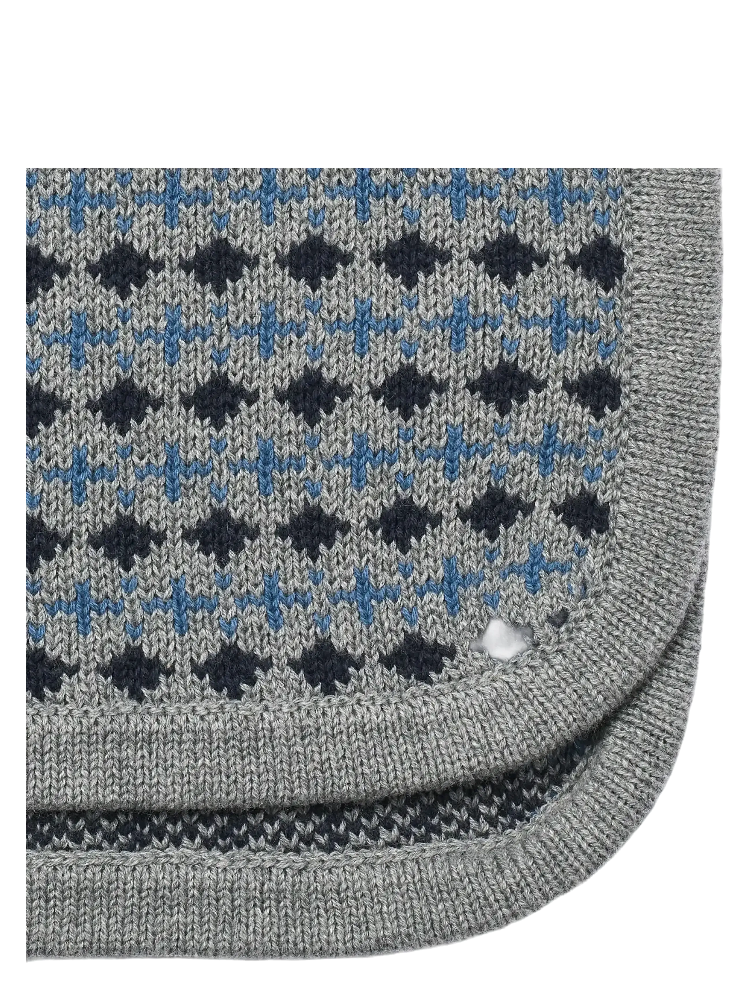 Wheat - Jacquard Neckwarmer Stoffe - laveste priser - grey melange - 2