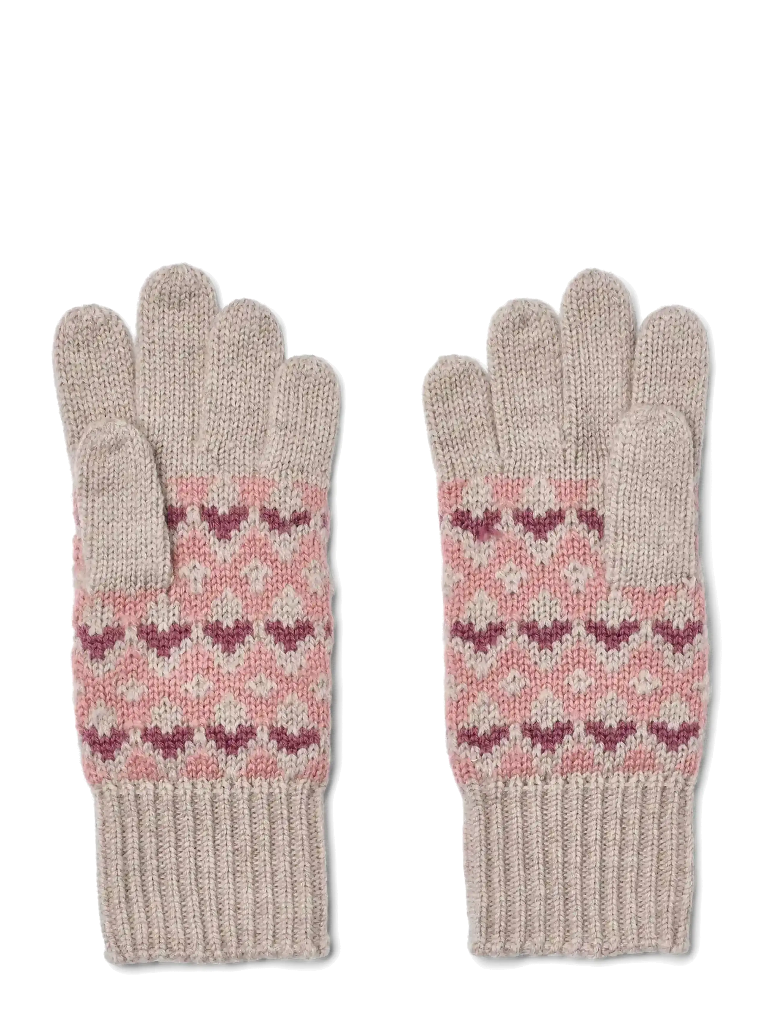Wheat - Finger Gloves Bobbe - pale lilac - 1