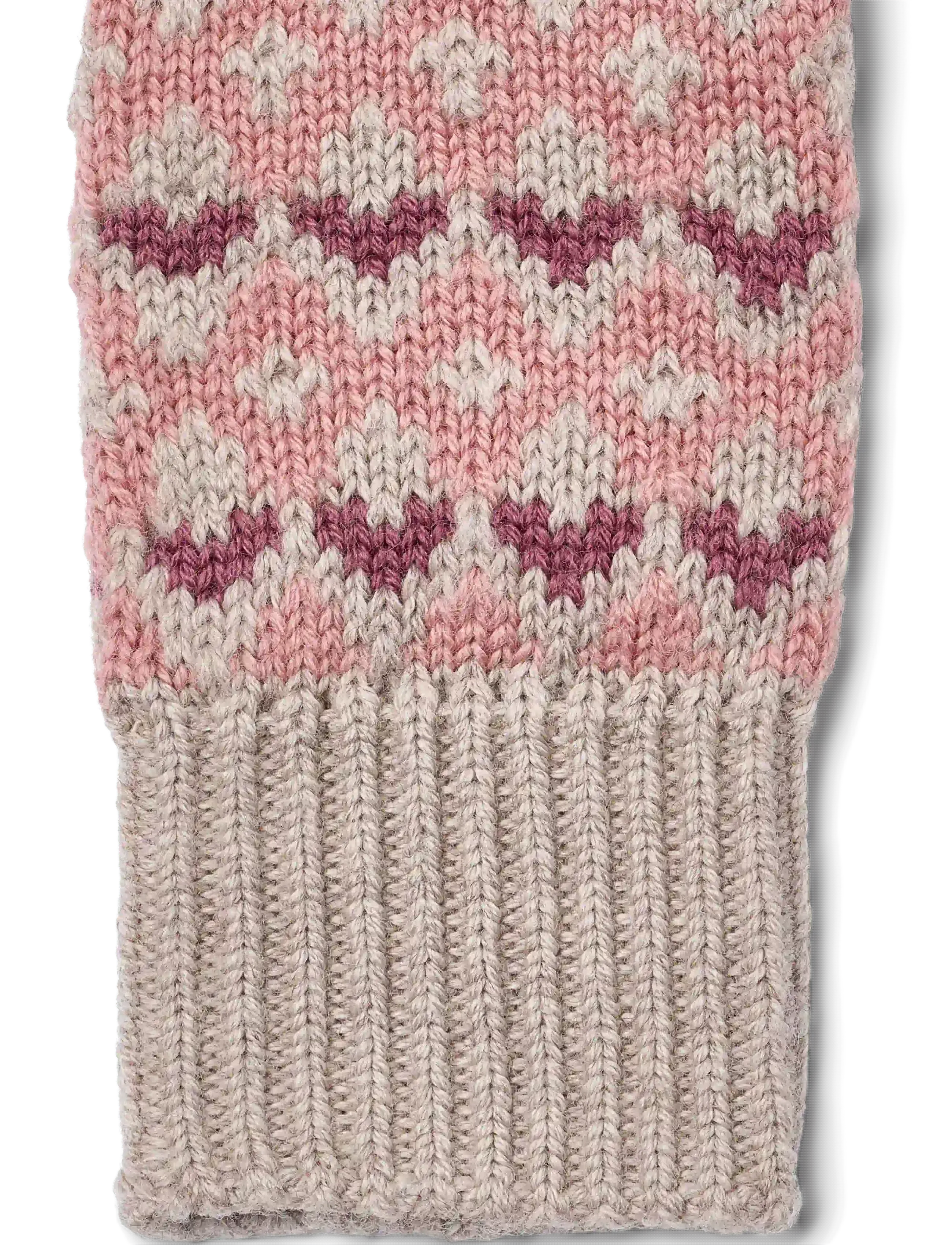 Wheat - Finger Gloves Bobbe - pale lilac - 2