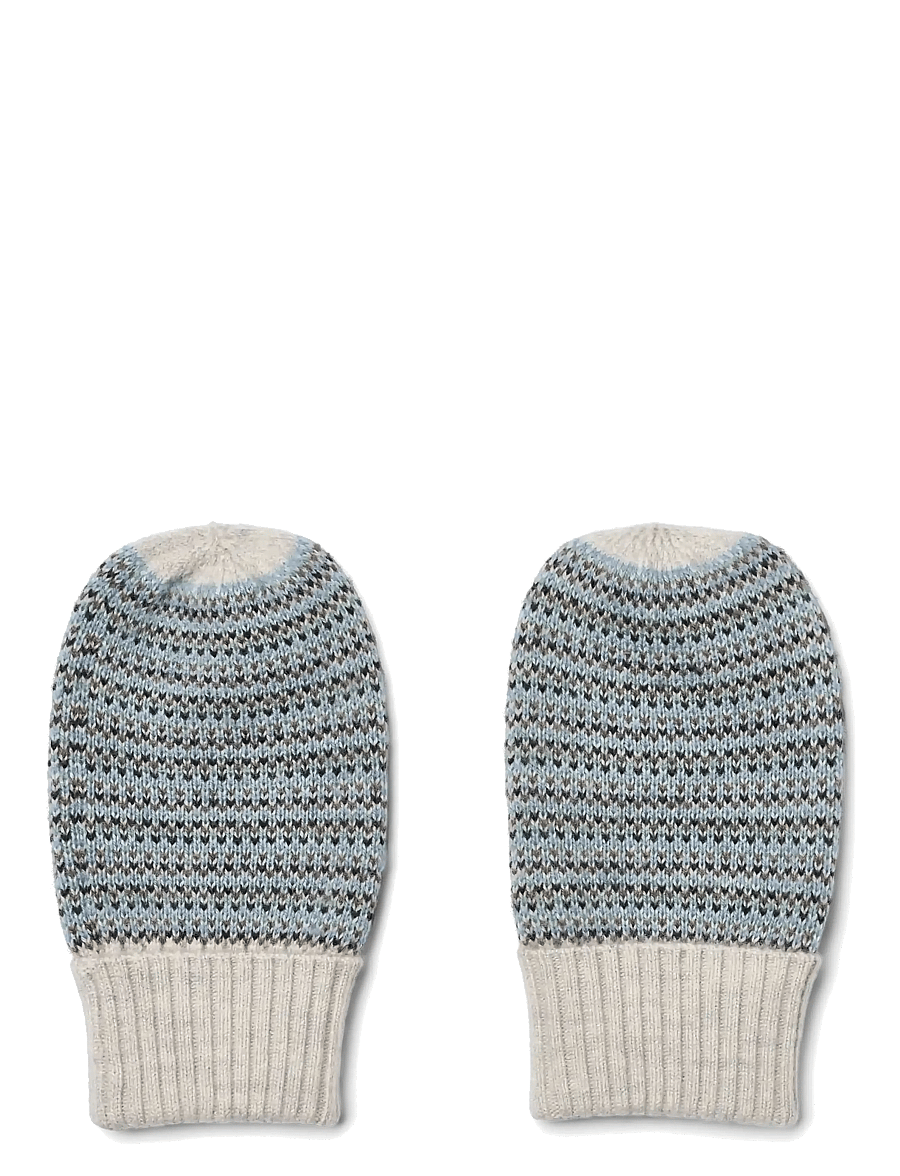 Wheat - Baby Mittens Lilloa - handskar - bluey - 0