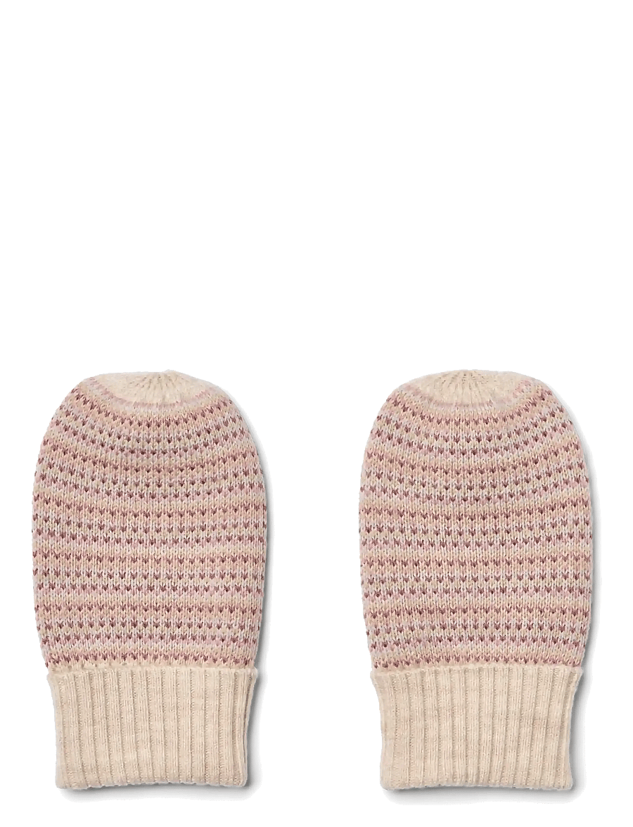 Wheat - Baby Mittens Lilloa - rose - 0