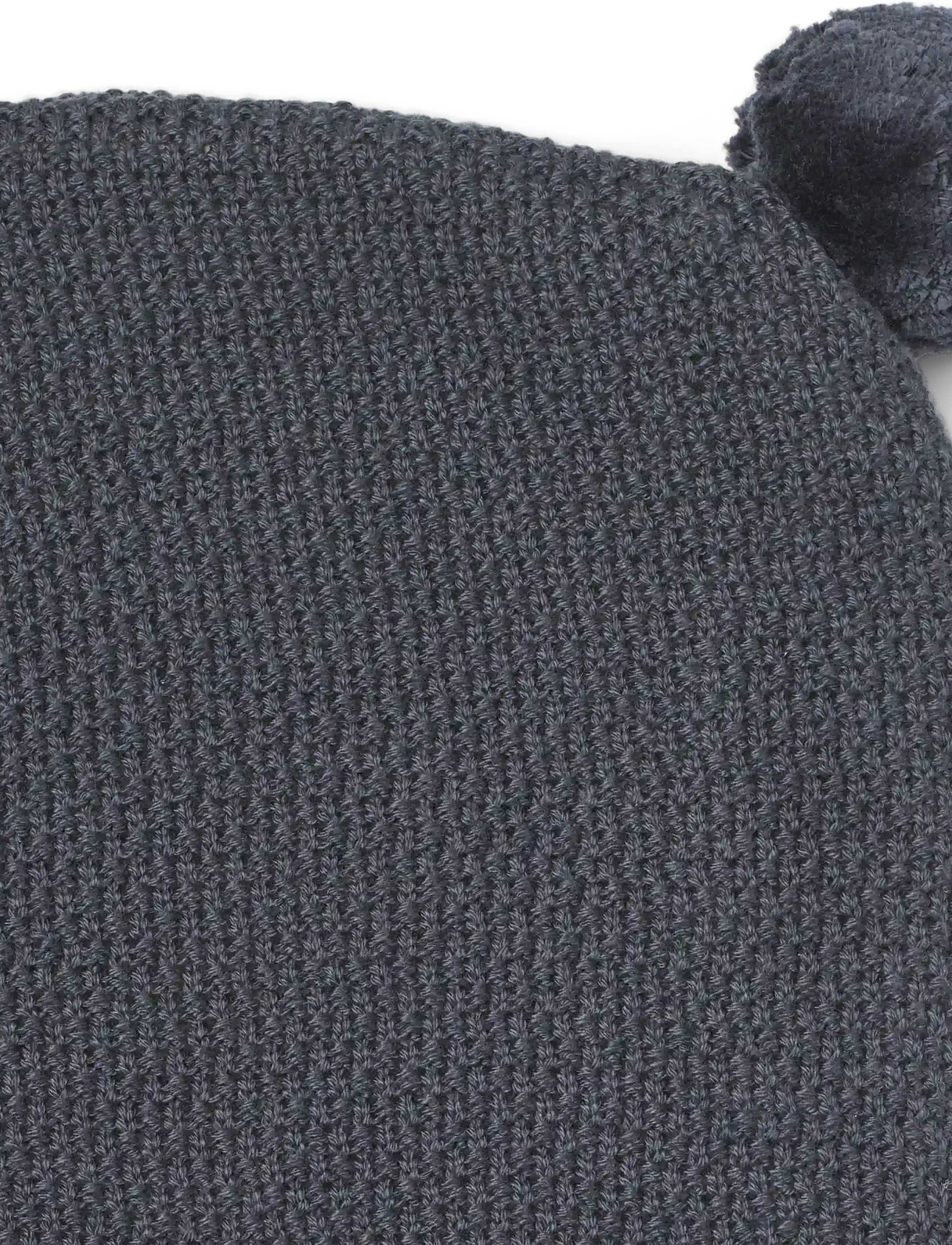 Wheat - Knit Balaclava Pomi - vinteraccessoarer - greyblue - 1