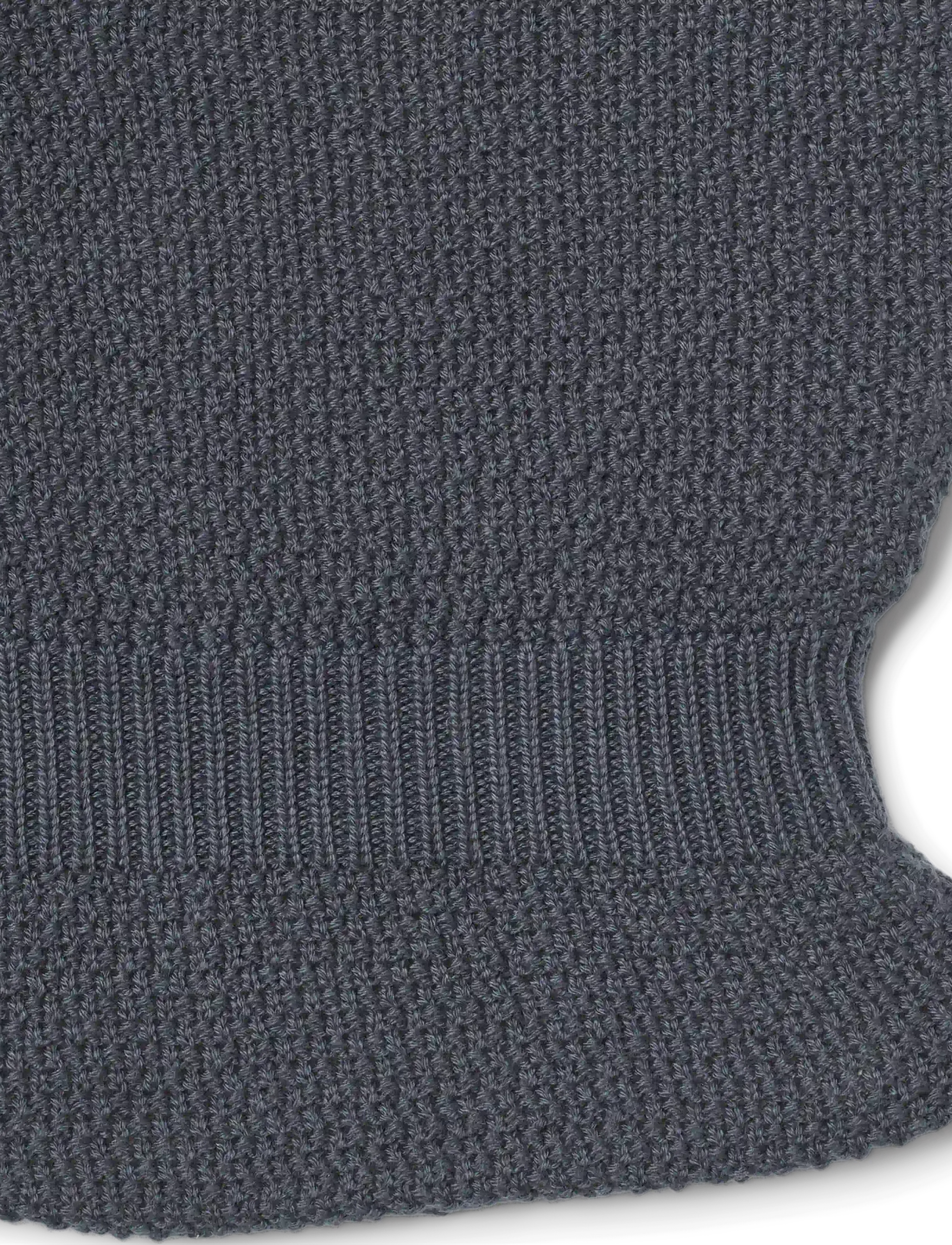 Wheat - Knit Balaclava Pomi - vinteraccessoarer - greyblue - 2