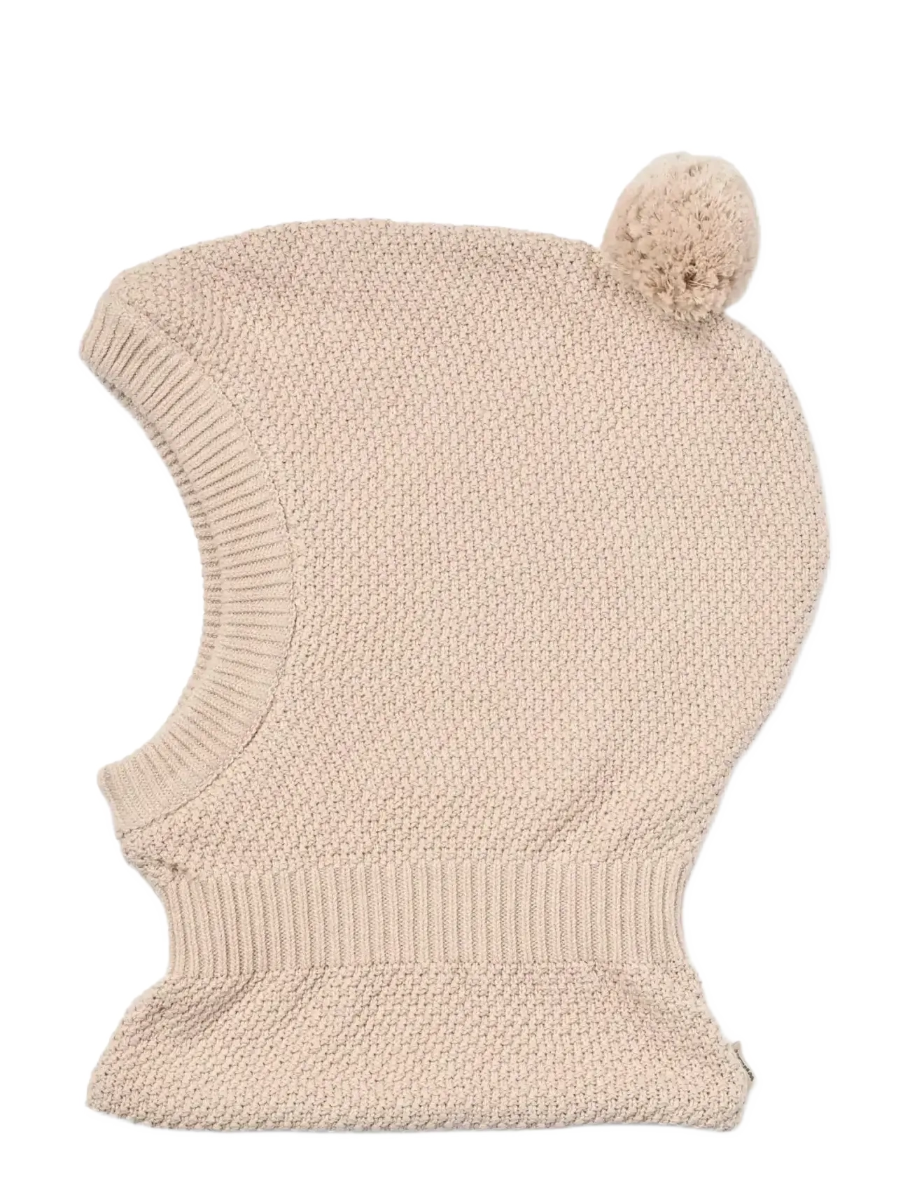 Wheat Knitted Balaclava Pomi - Huer - DUSTY LAVENDER / beige