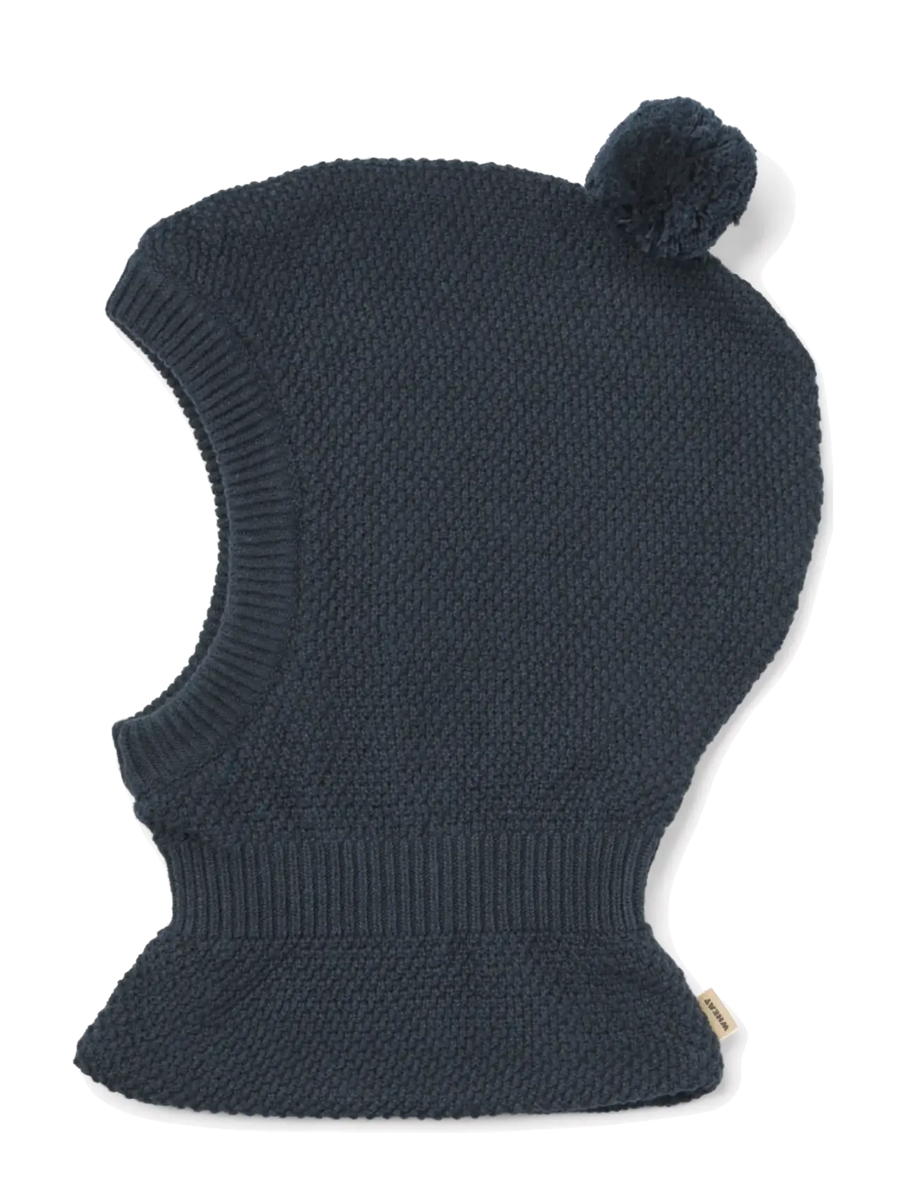 Wheat Knitted Balaclava Pomi, 3-5Y, Headwear, Marineblau - Balaclava, Kinder