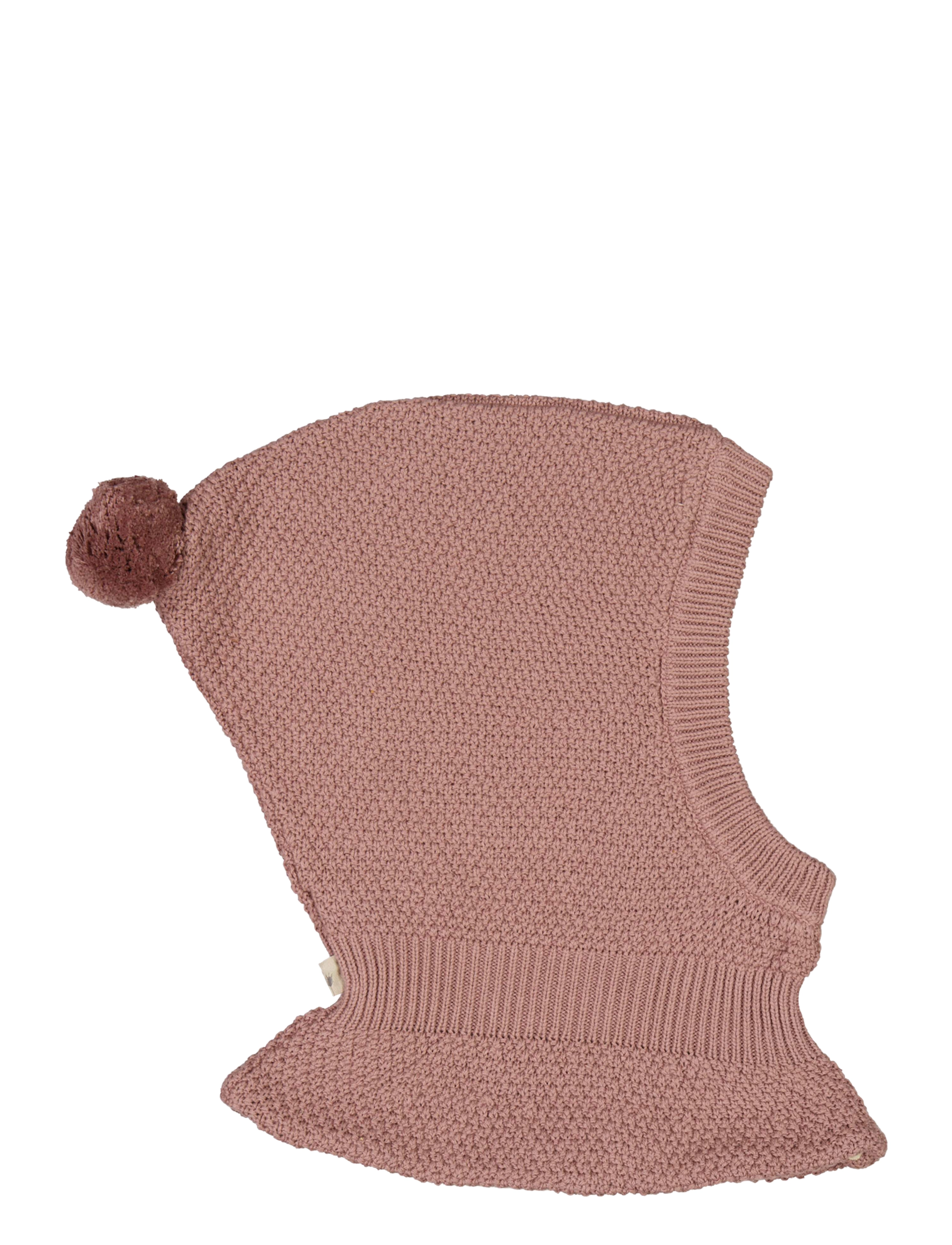 Wheat - Knitted Balaclava Pomi - powder brown - 1