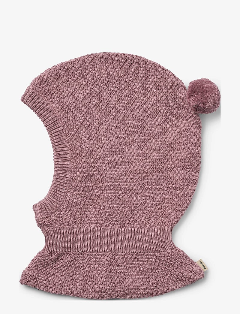 Wheat - Knitted Balaclava Pomi - winter accessories - lavender dawn - 0