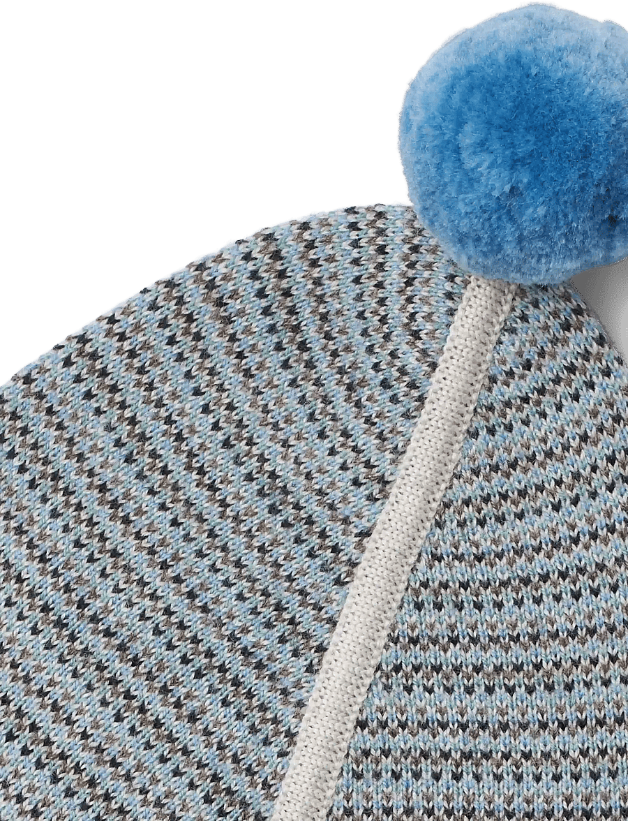 Wheat - Knit Bonnet Liro - babymössor - bluey - 1