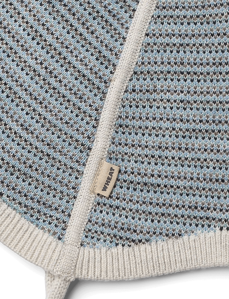 Wheat - Knit Bonnet Liro - babymössor - bluey - 2
