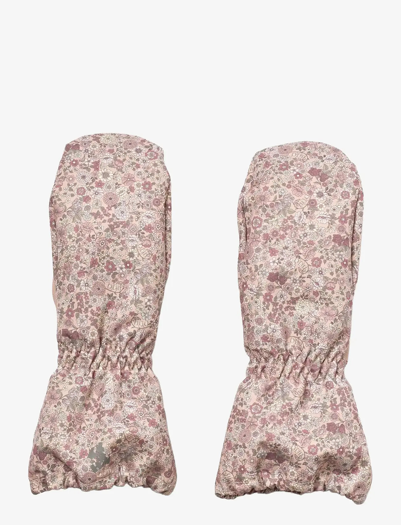 Wheat - Mittens Monta - regnhandsker - rose dust flowers - 0