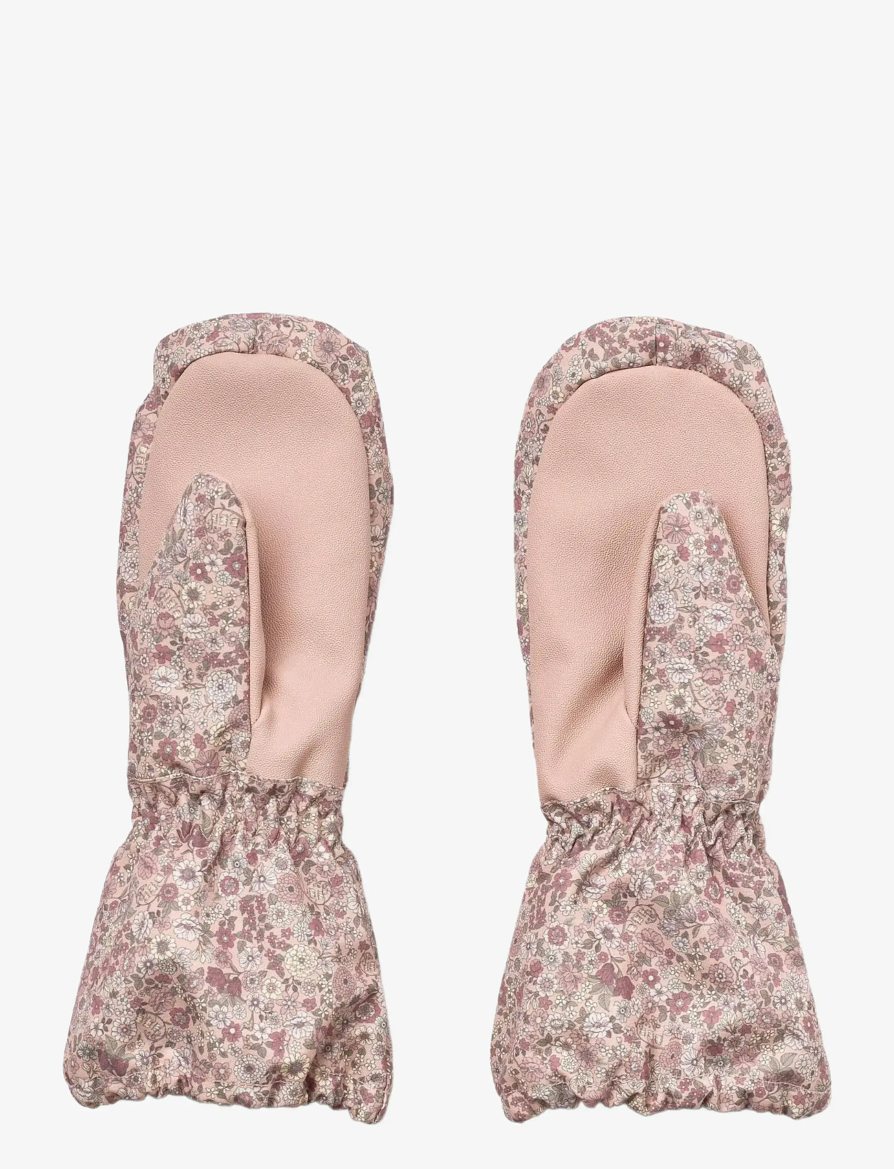 Wheat - Mittens Monta - regnhandsker - rose dust flowers - 1