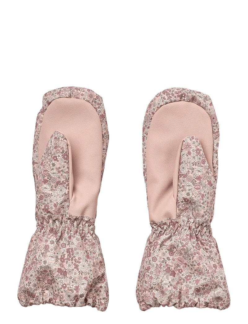 Wheat - Mittens Monta - regnhandsker - rose dust flowers - 1