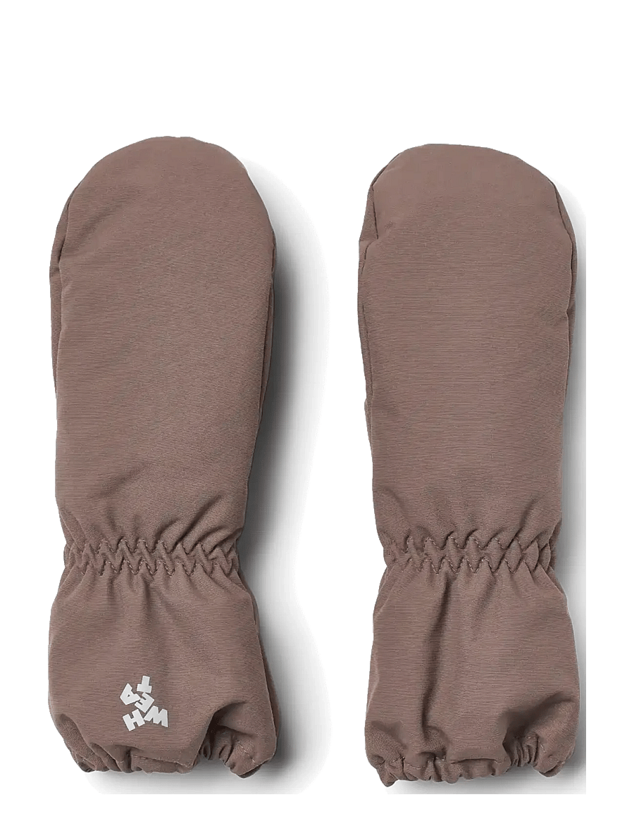 Wheat - Mittens Monta - handskar - plum truffle - 0