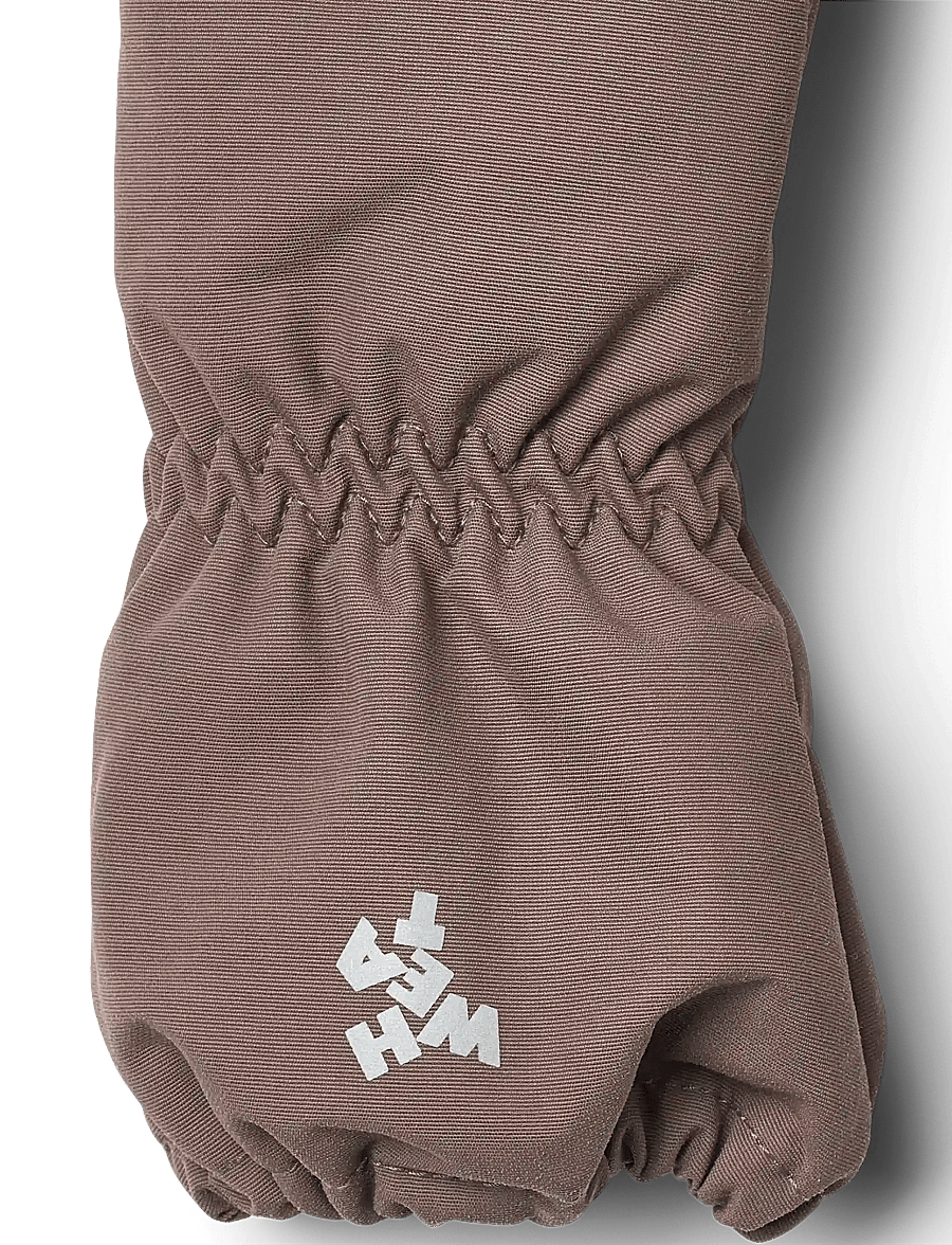 Wheat - Mittens Monta - handskar - plum truffle - 2