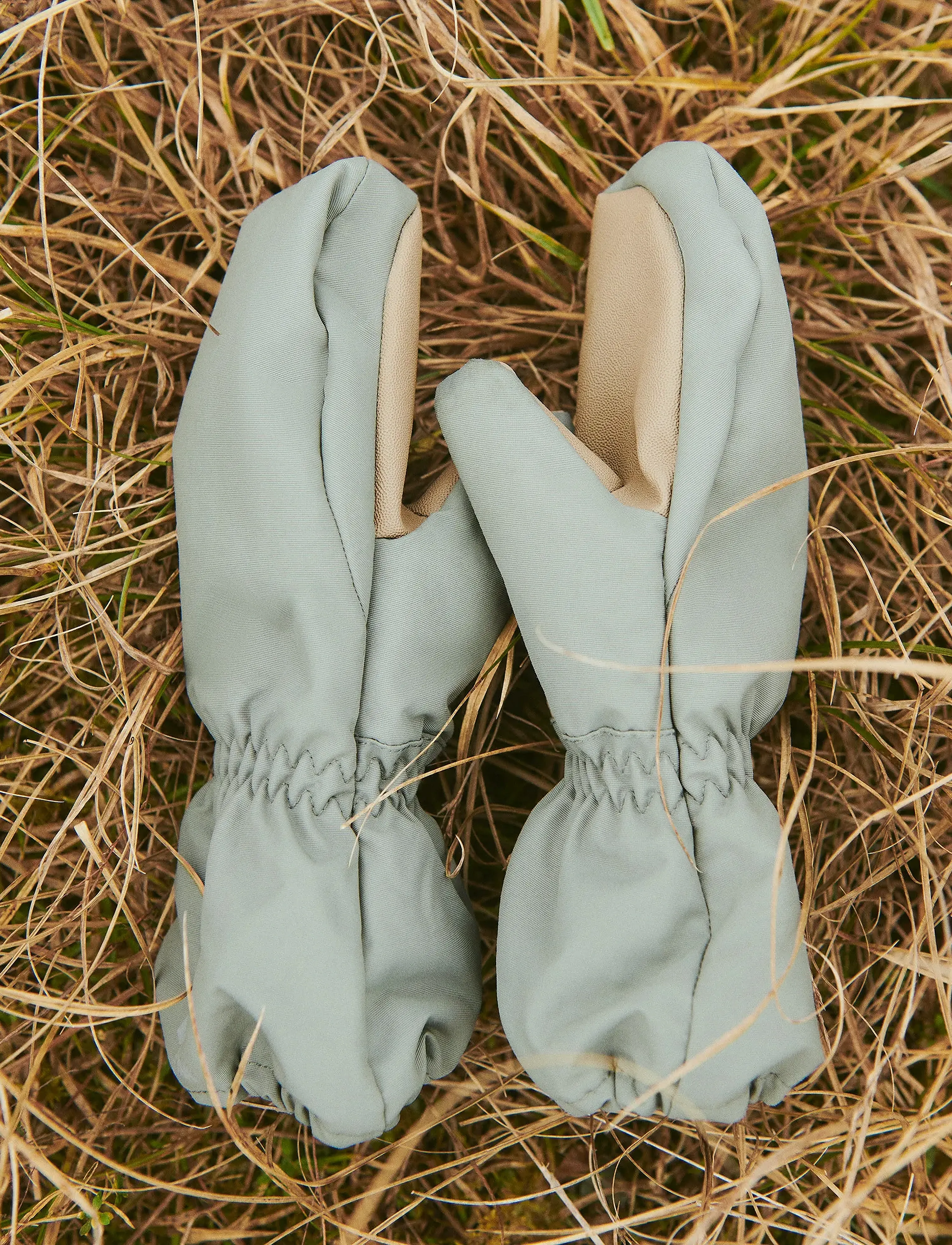 Wheat Mittens Monta, M, Grey, Handsker Og Vanter > Vanter, Børn