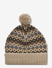 Wheat - Knit Beanie Nolo - winter hats - multi blue - 0
