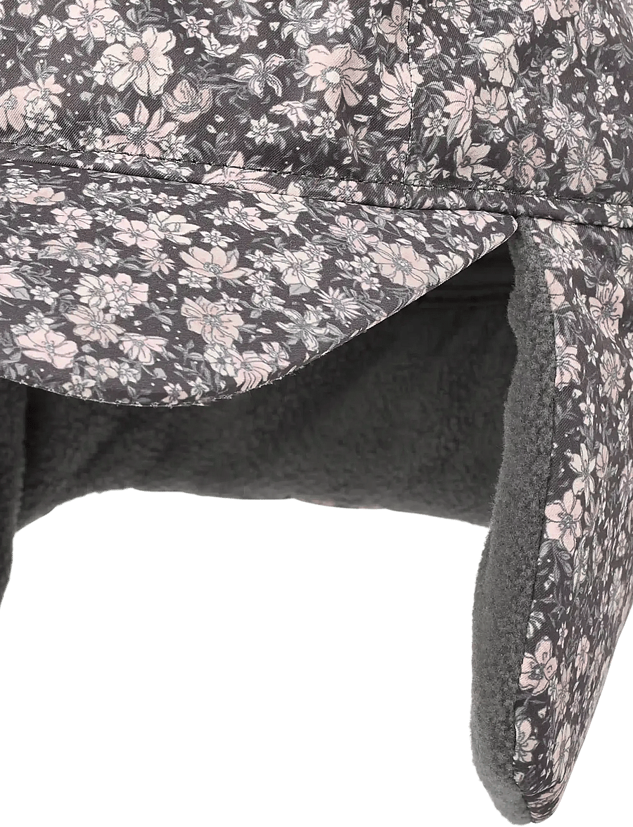 Wheat - Cap Hoffa - dark charcoal flowers - 2
