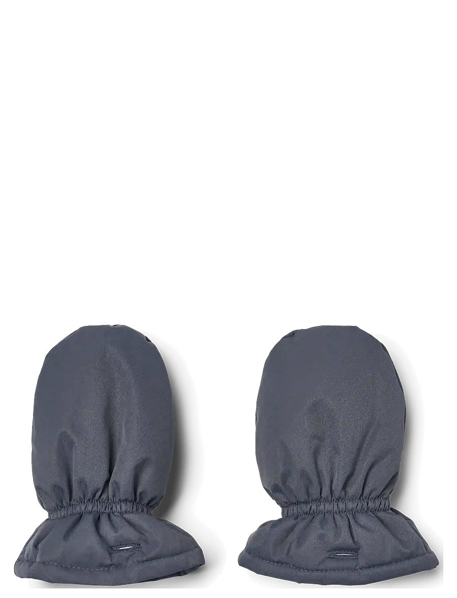 Wheat - Puffer Baby Mittens Muffu - gloves - greyblue - 1