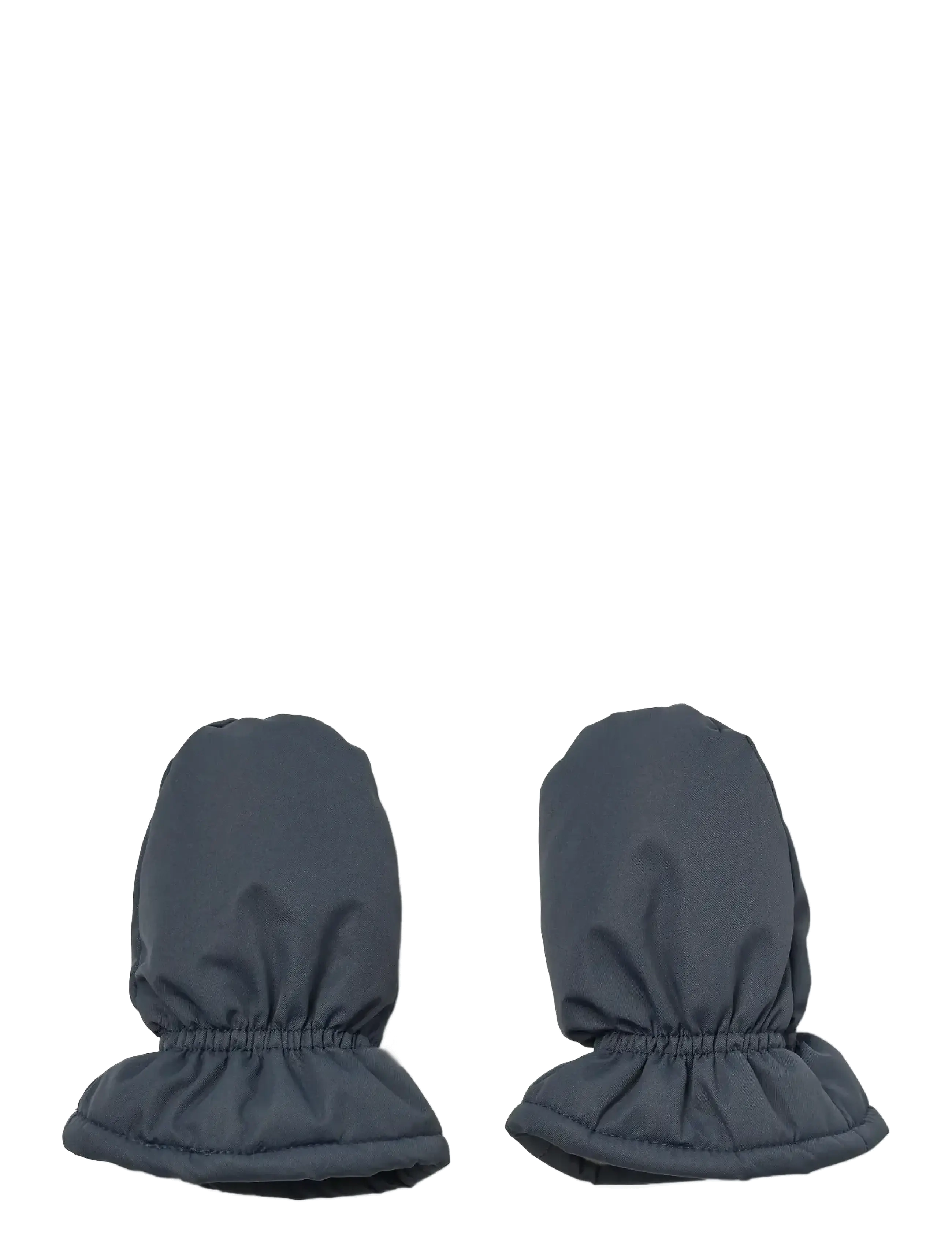 Wheat Puffer Baby Mittens Muffu, Børn, Puffer Baby Luffer, Navy, Str: 3-6M