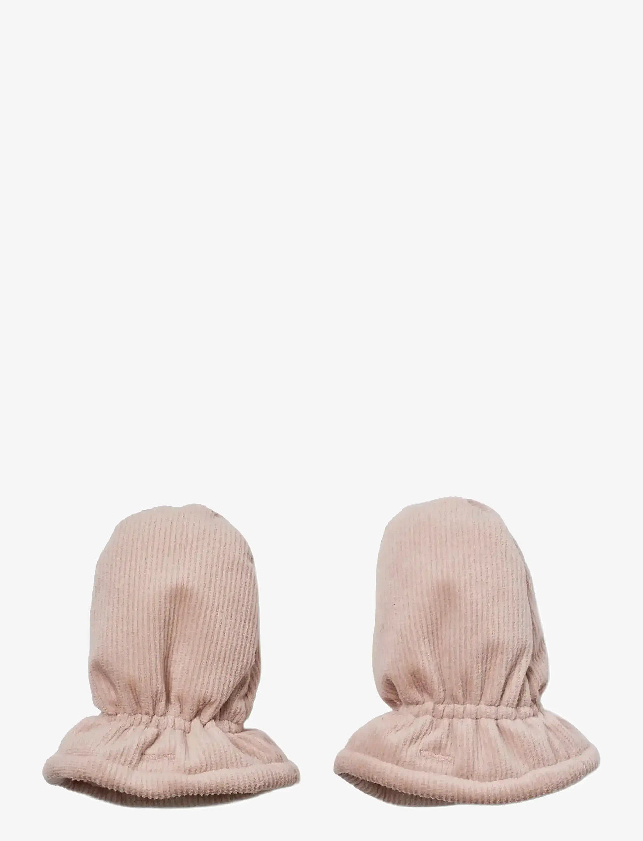 Wheat - Puffer Baby Mittens Muffu - zubehör - rose powder - 0