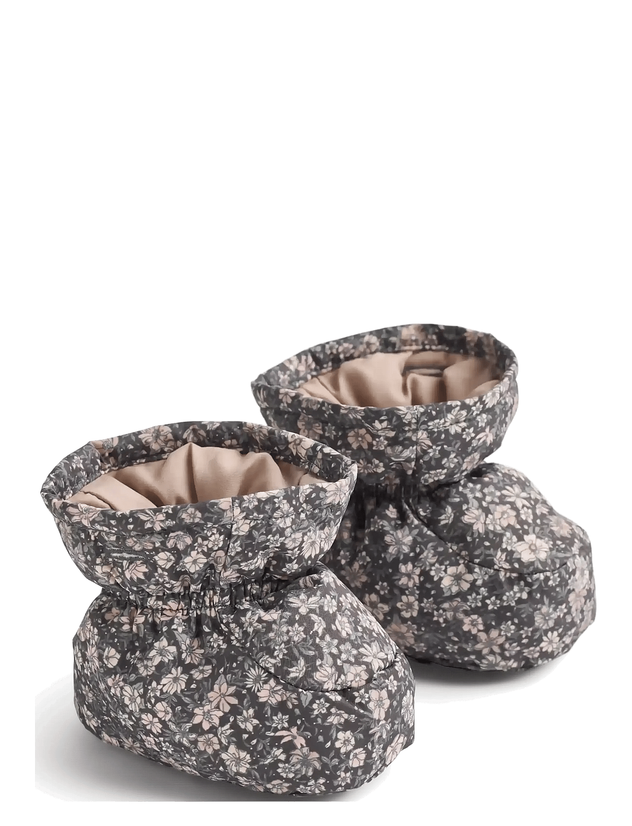 Wheat - Puffer Baby Booties Fuffa