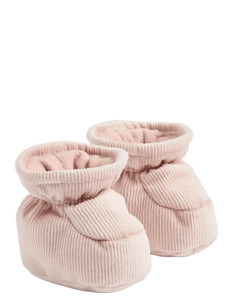Wheat - Puffer Baby Booties Fuffa - beebisaapad - rose powder - 0