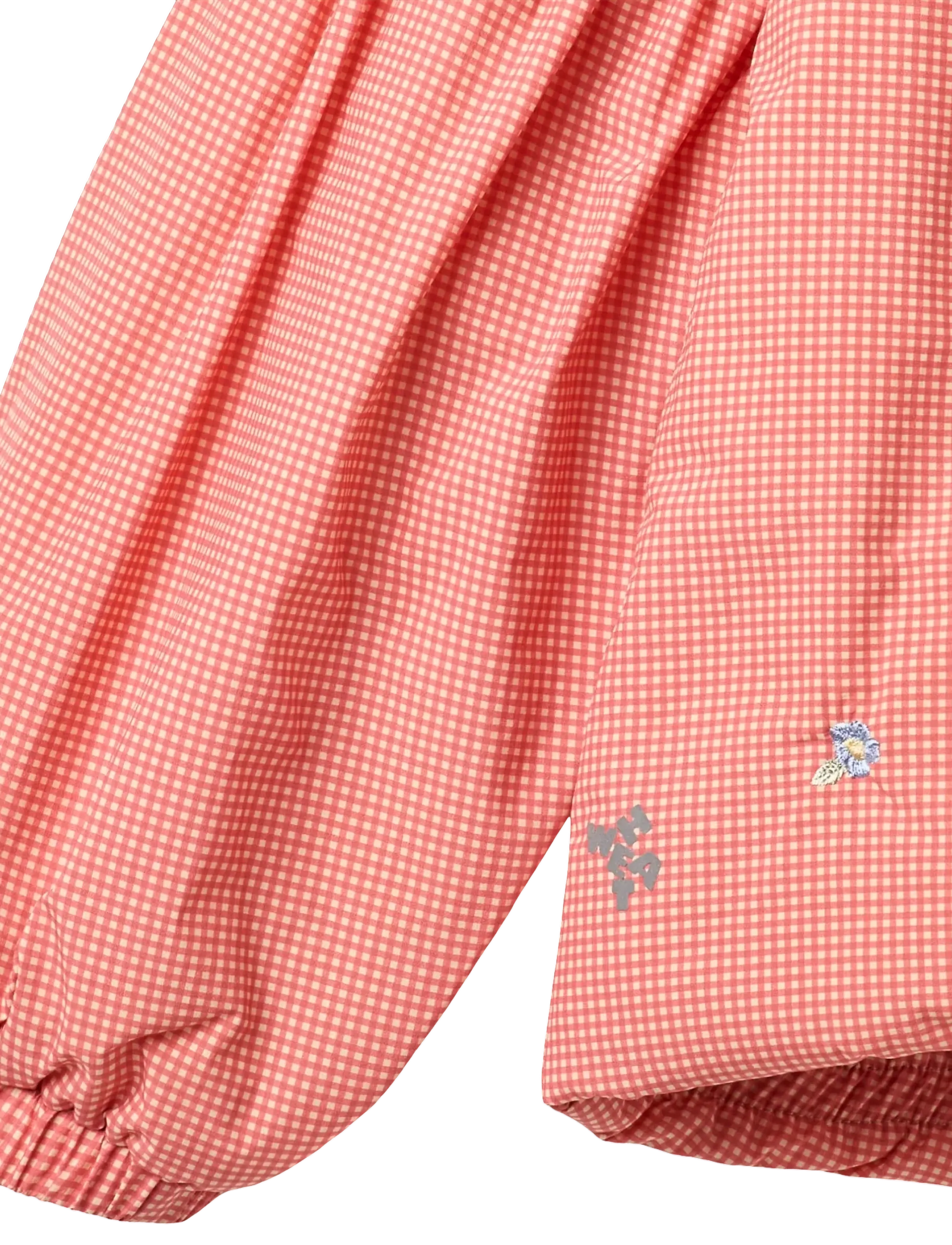 Wheat - Lightweight Puffer Jacket Sola - red check - 5