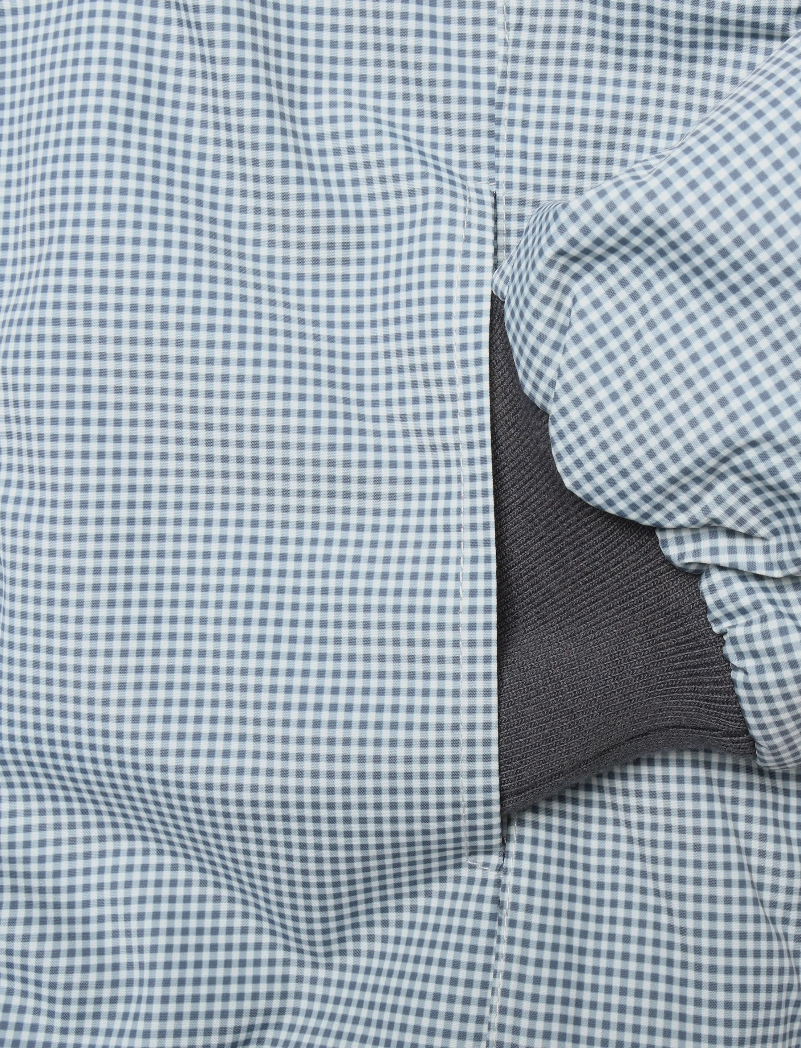Wheat - Lightweight Puffer Jacket Sollo - talvejoped - blue check - 3