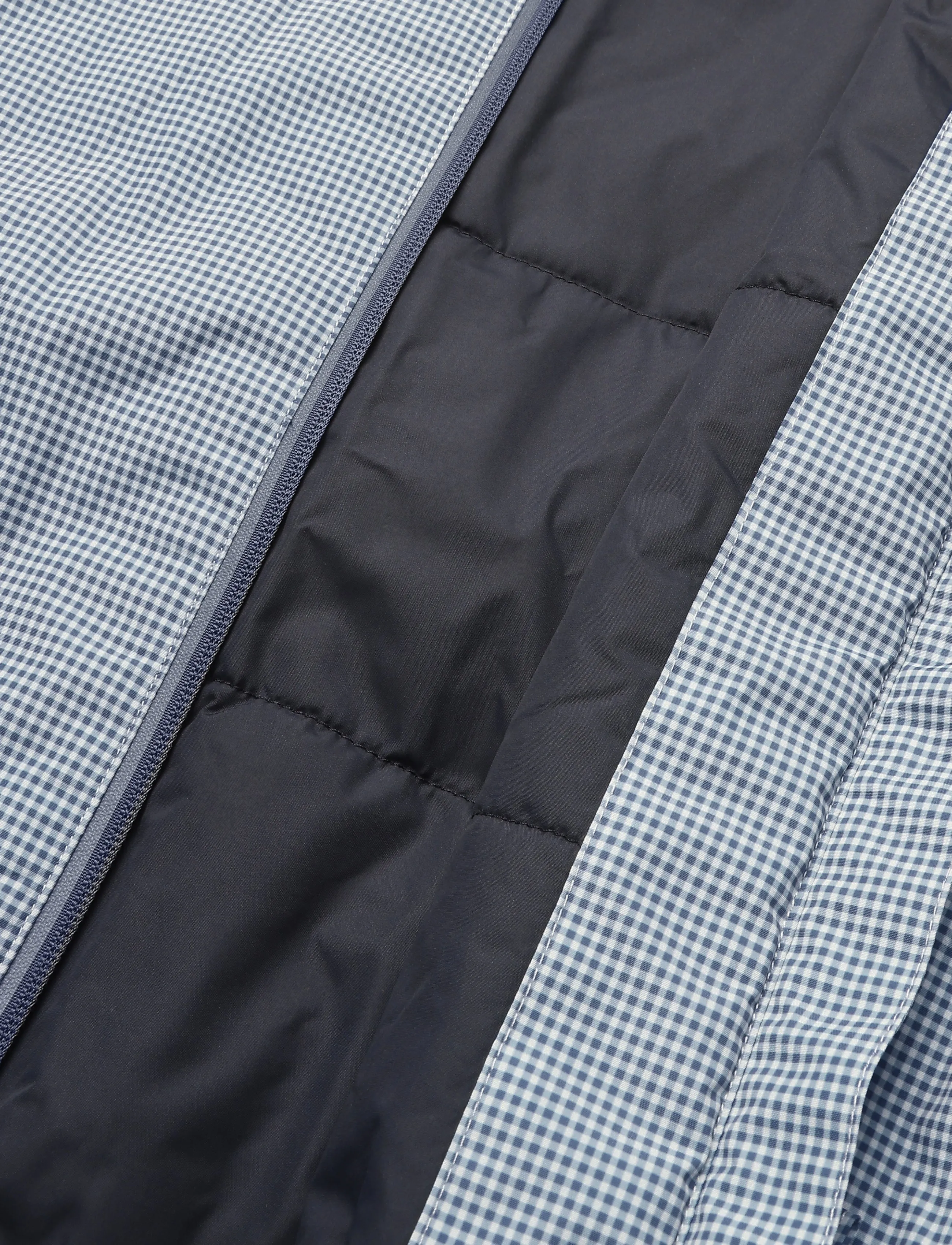 Wheat - Lightweight Puffer Jacket Sollo - talvejoped - blue check - 4
