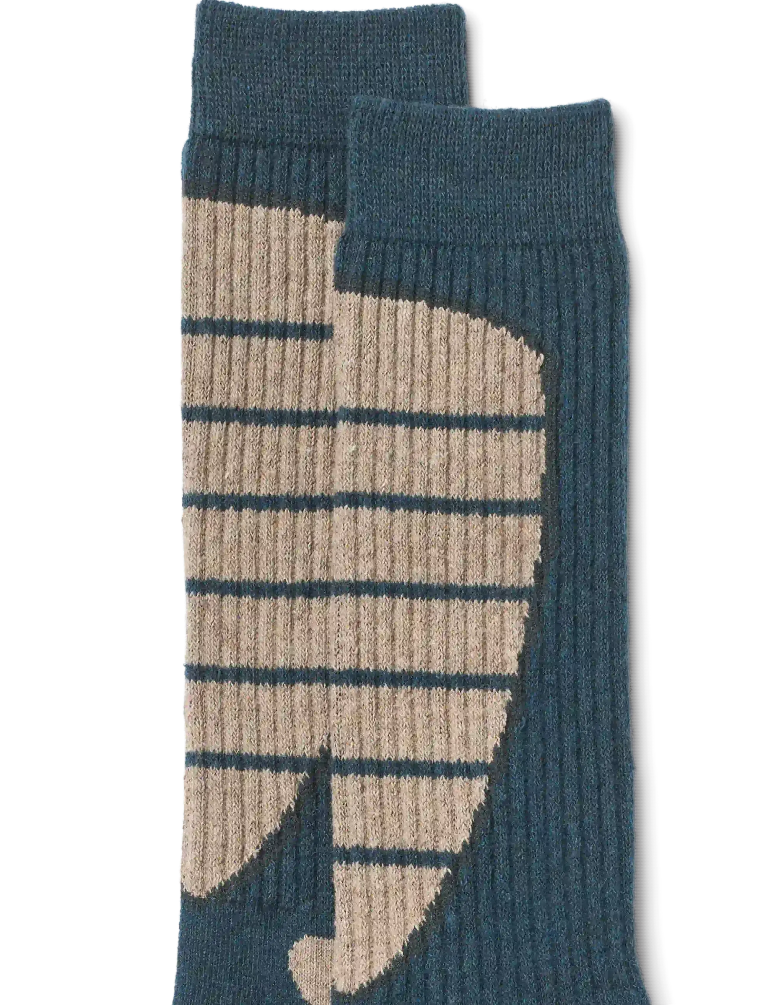 Wheat - Ski Socks Varmo - strümpfe - dark petroleum - 2