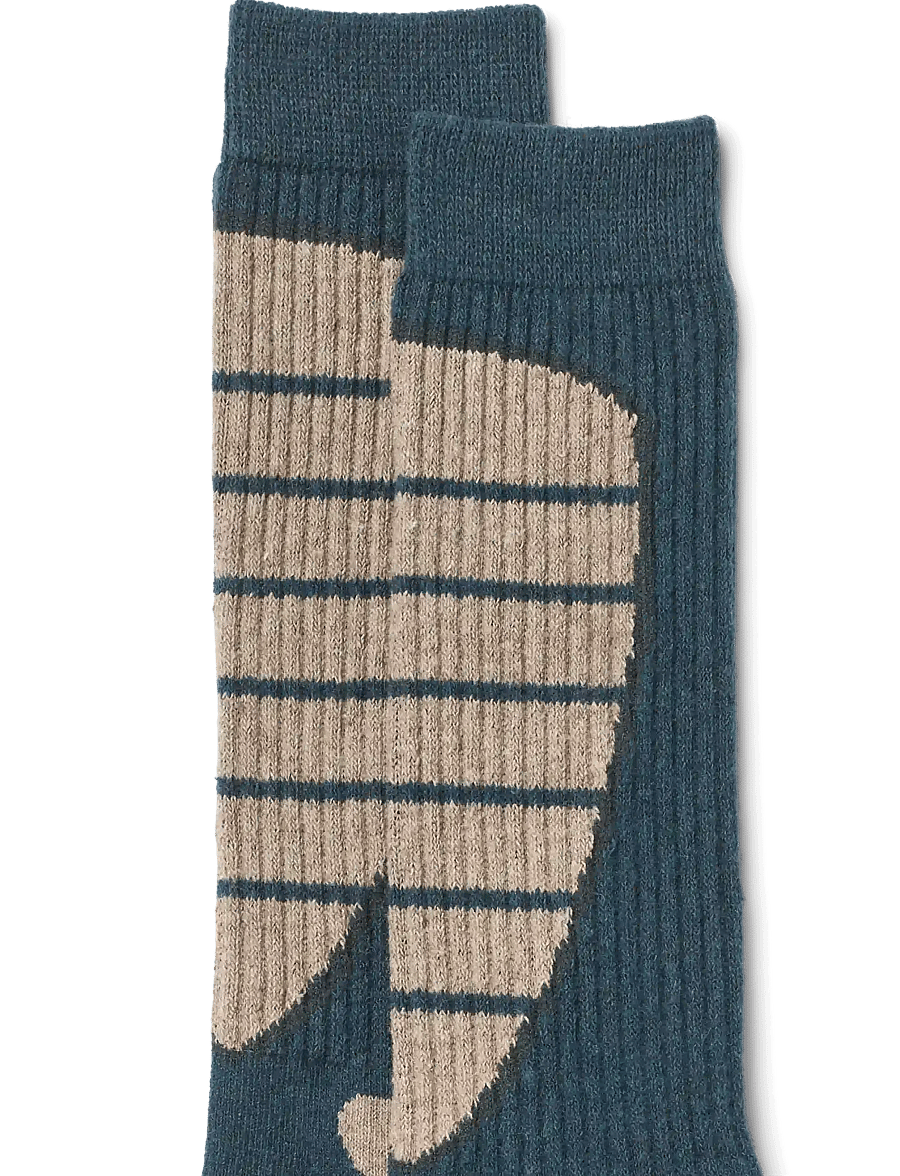 Wheat - Ski Socks Varmo - strümpfe - dark petroleum - 2