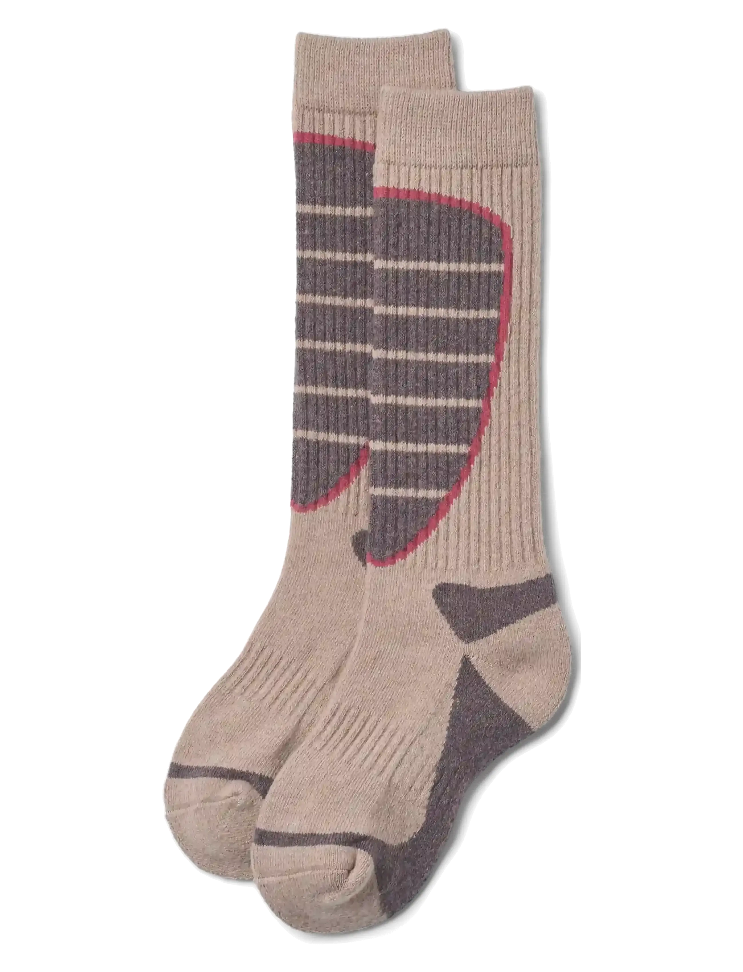 Wheat Ski Socks Varmo - Strümpfe - DRY ROSE / beige